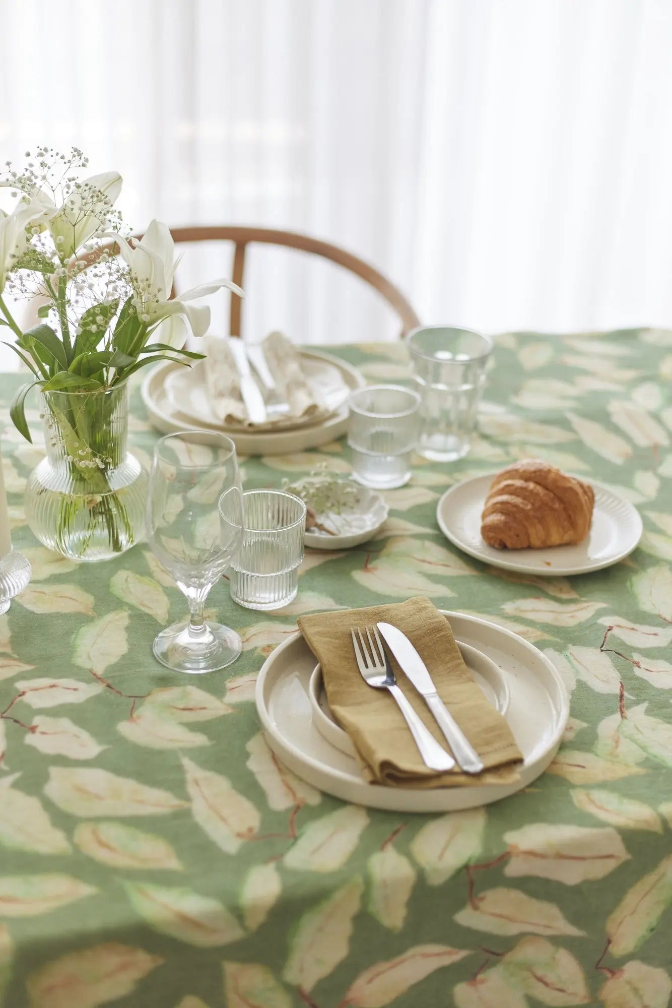 Grove Fern Table Cover SanctuaryLiving