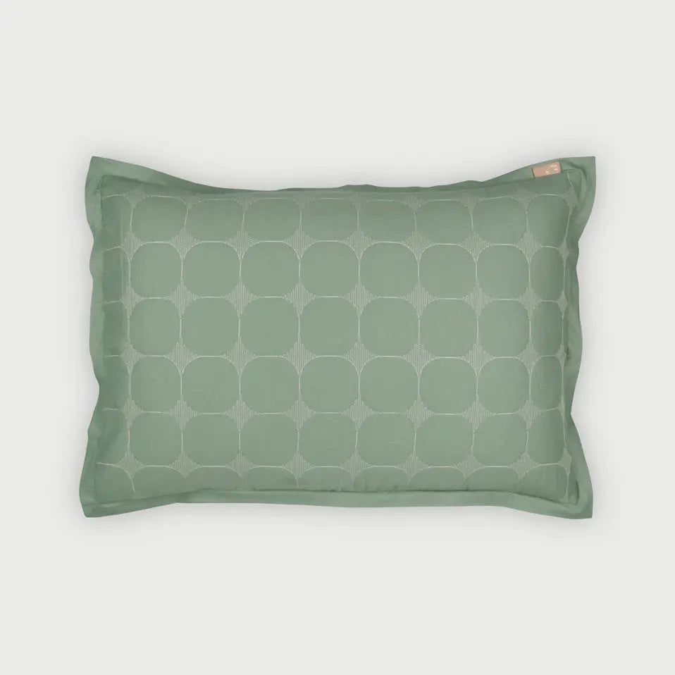 Zen Eucalyptus Cotton Quilted Bedding Set SanctuaryLiving