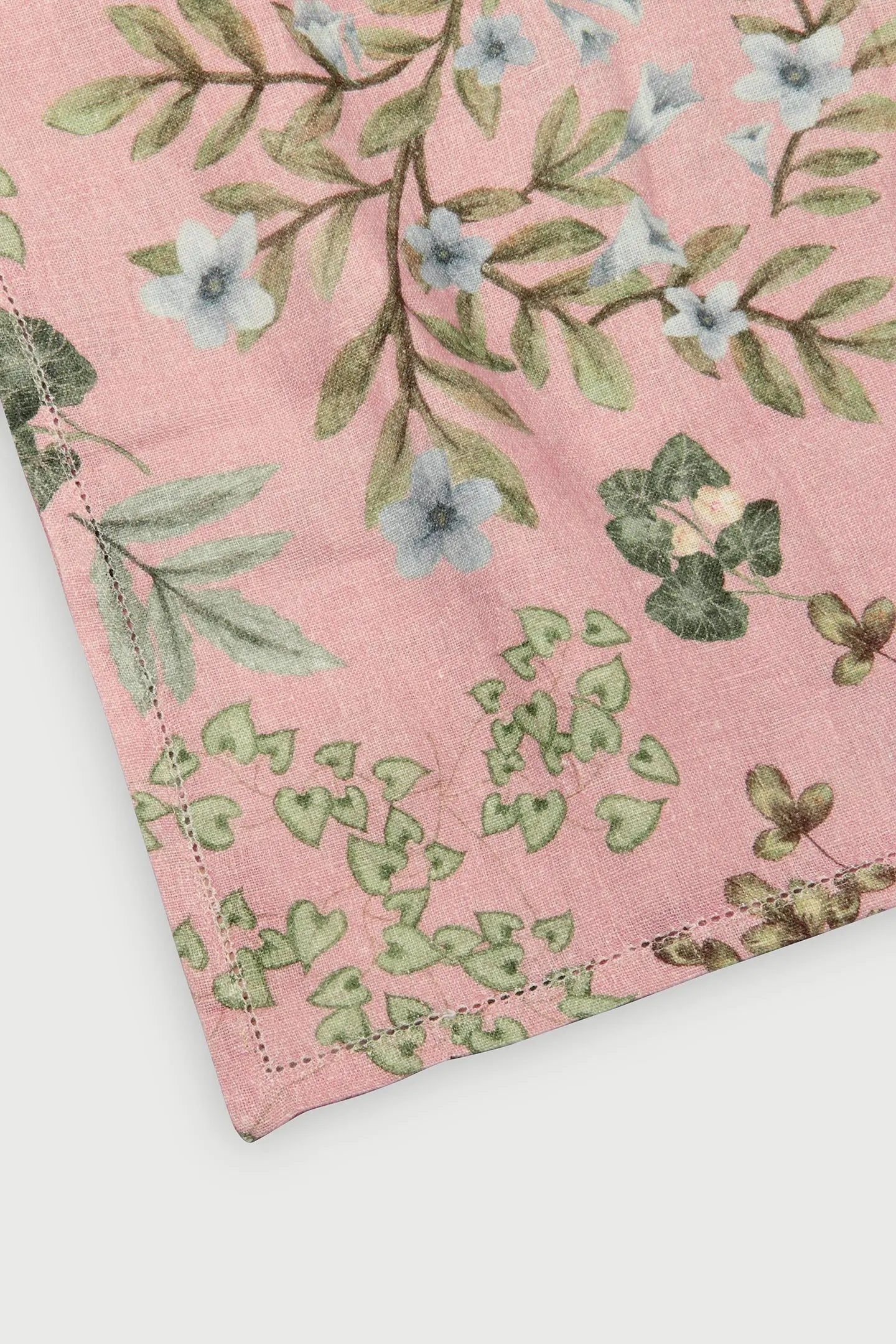 Valley Rose Linen Table Runner SanctuaryLiving