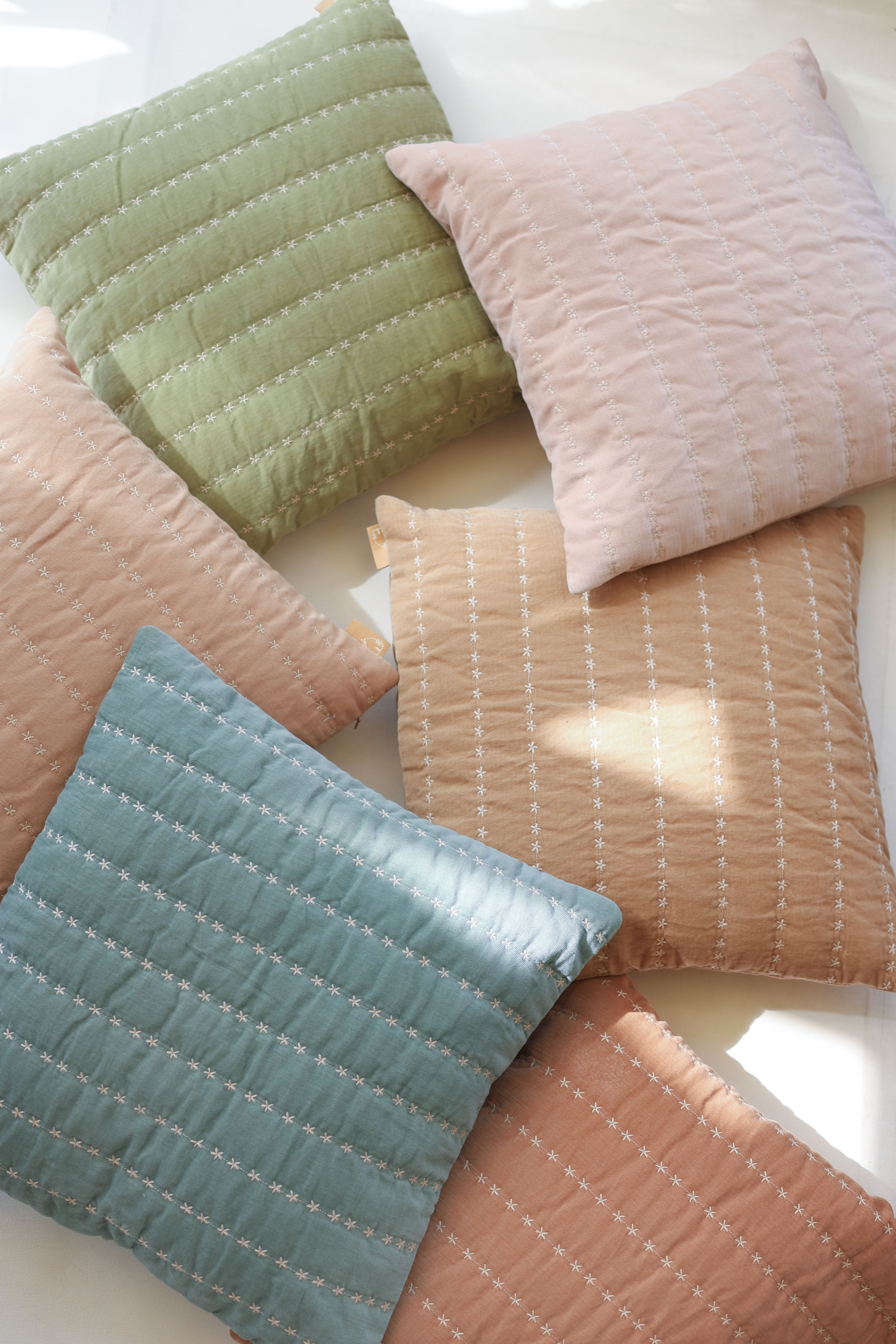 Sitara Blush Velvet Cushion Cover