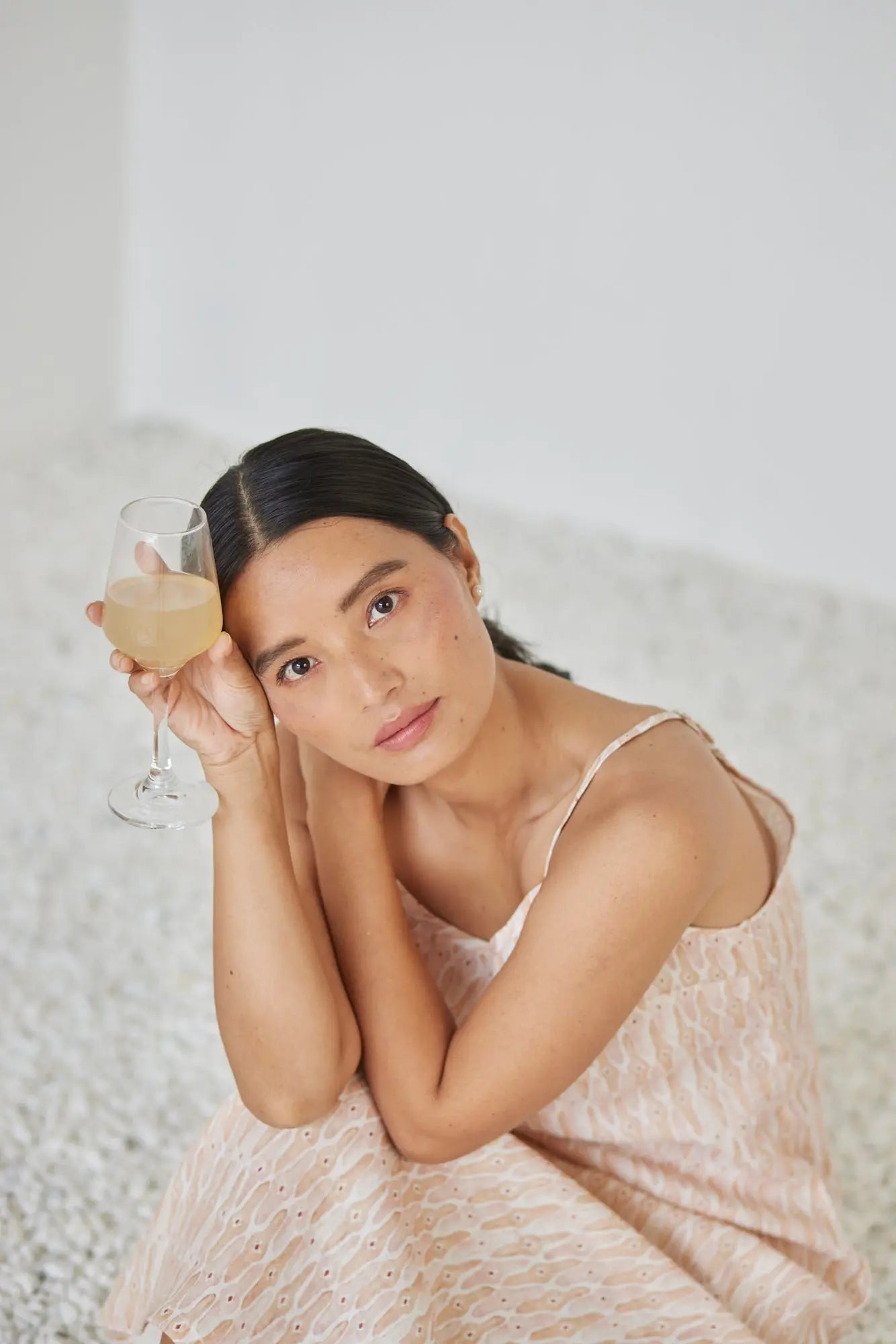 Iris Mosaic Blush Slip Dress SanctuaryLiving