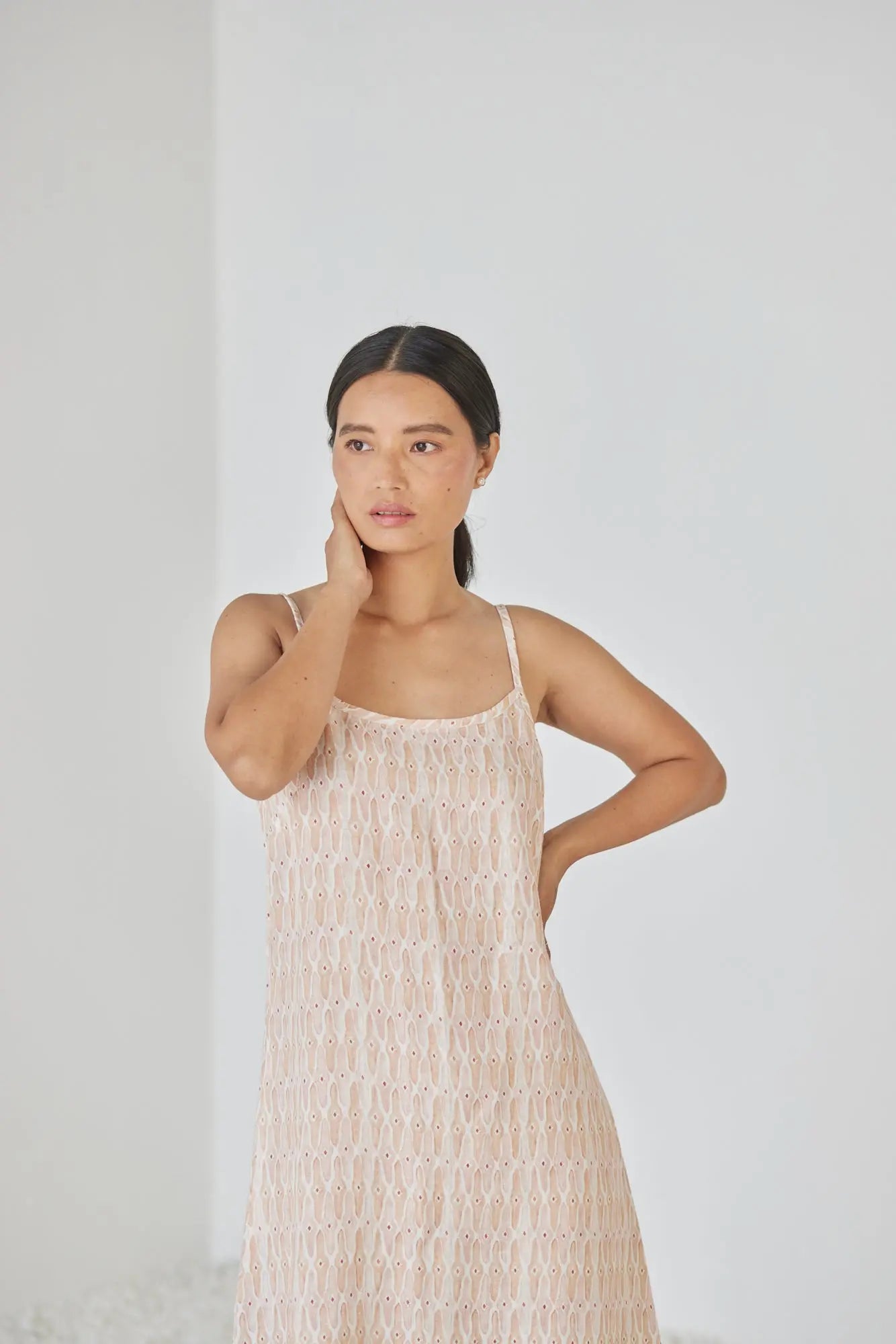 Iris Mosaic Blush Slip Dress SanctuaryLiving