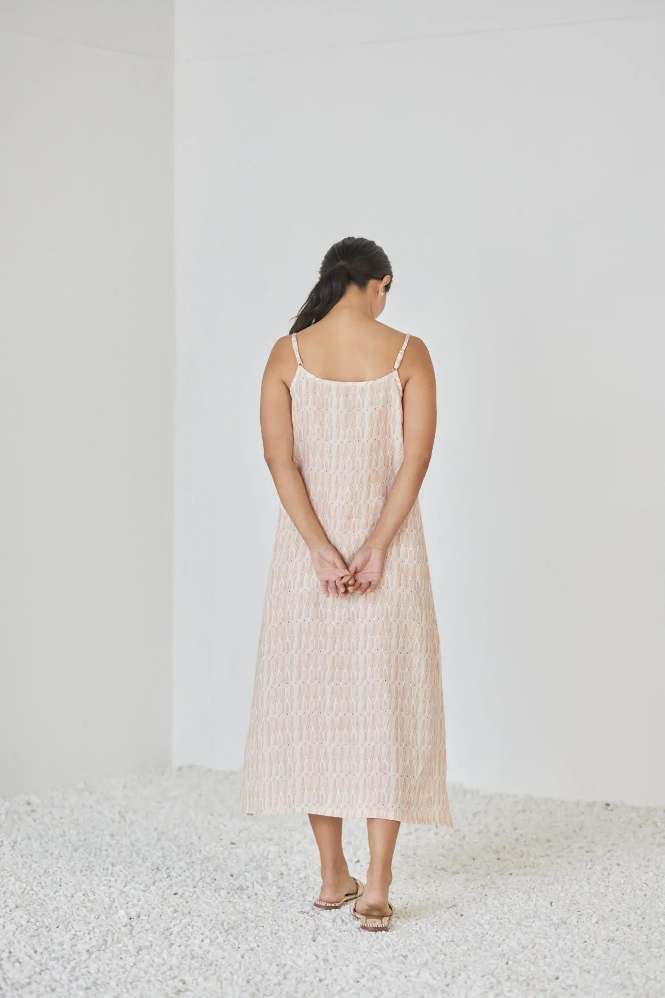 Iris Mosaic Blush Slip Dress SanctuaryLiving