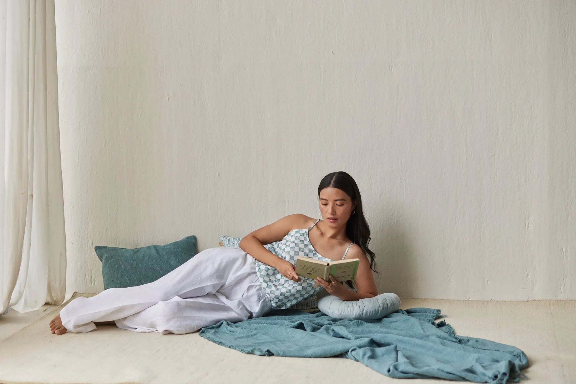 Oasis Linen White Pants SanctuaryLiving