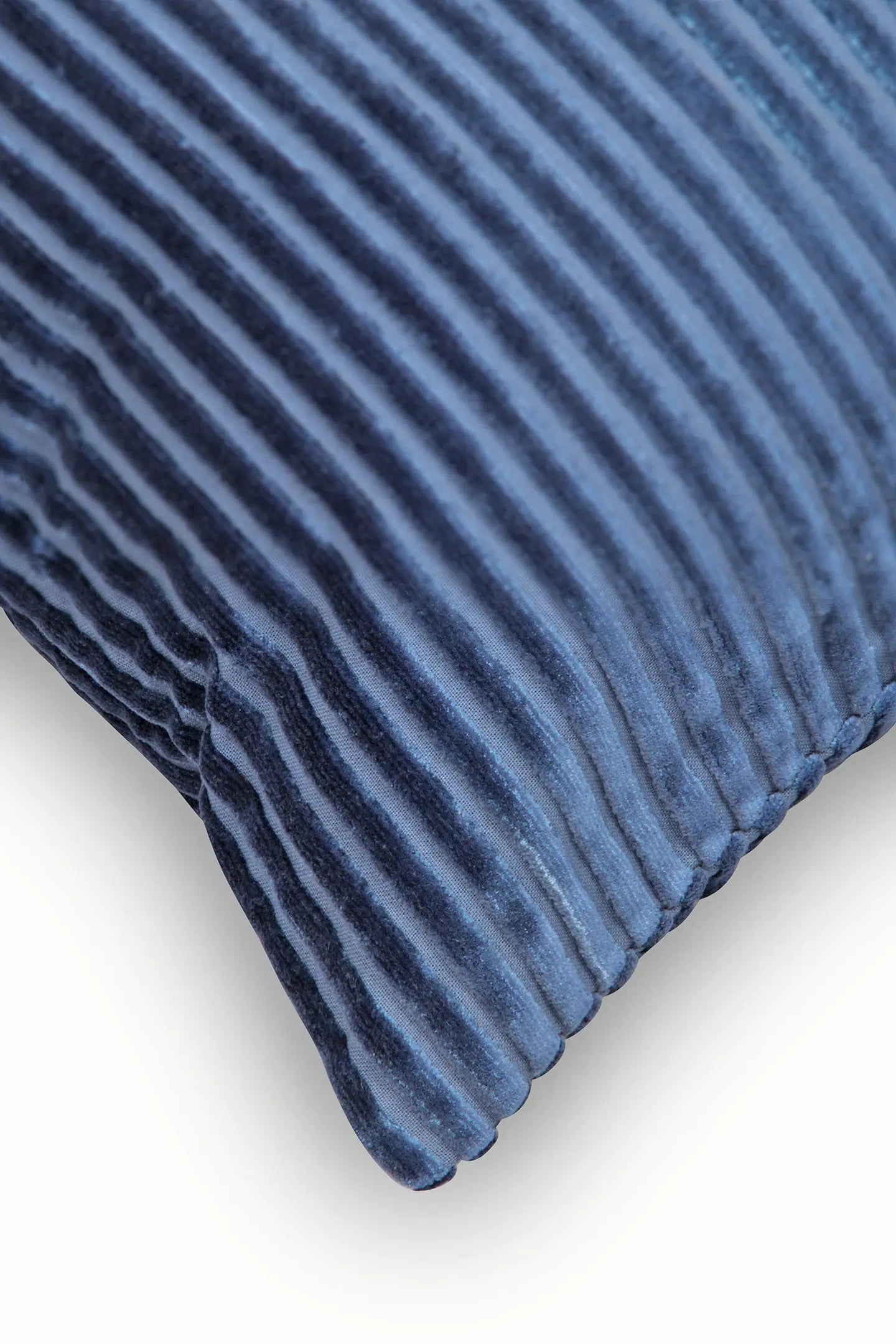 Luna Cobalt Blue Velvet Cushion Cover