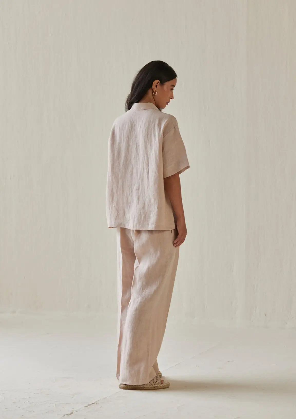 Oasis Linen Pink Co-ord Set SanctuaryLiving