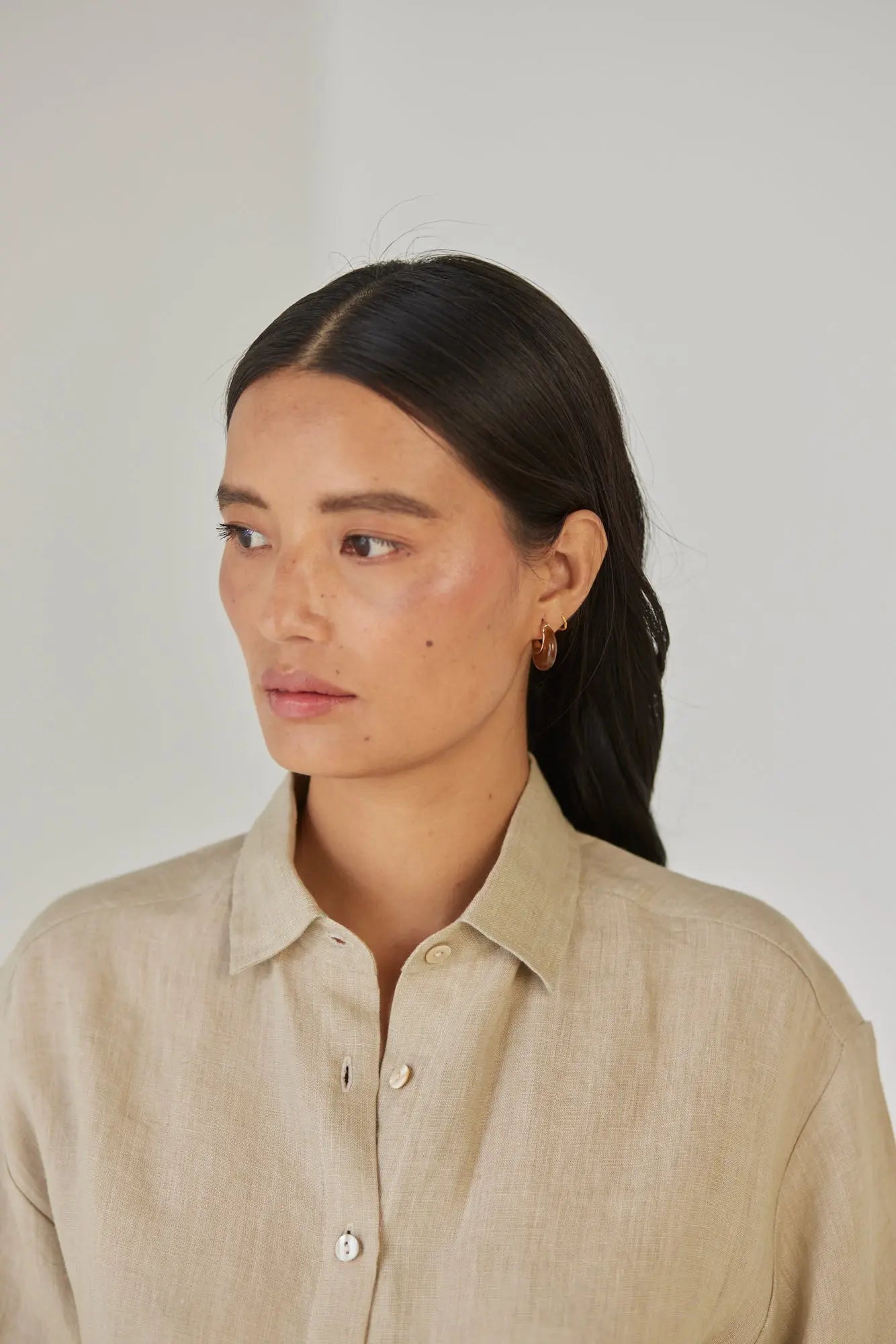 Oasis Linen Flax Shirt SanctuaryLiving