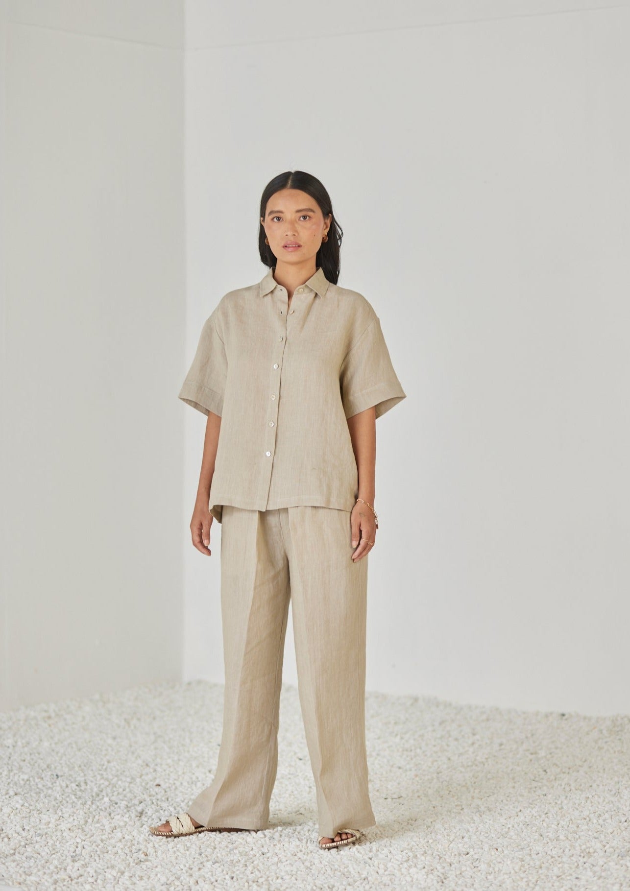 Oasis Linen Flax Shirt