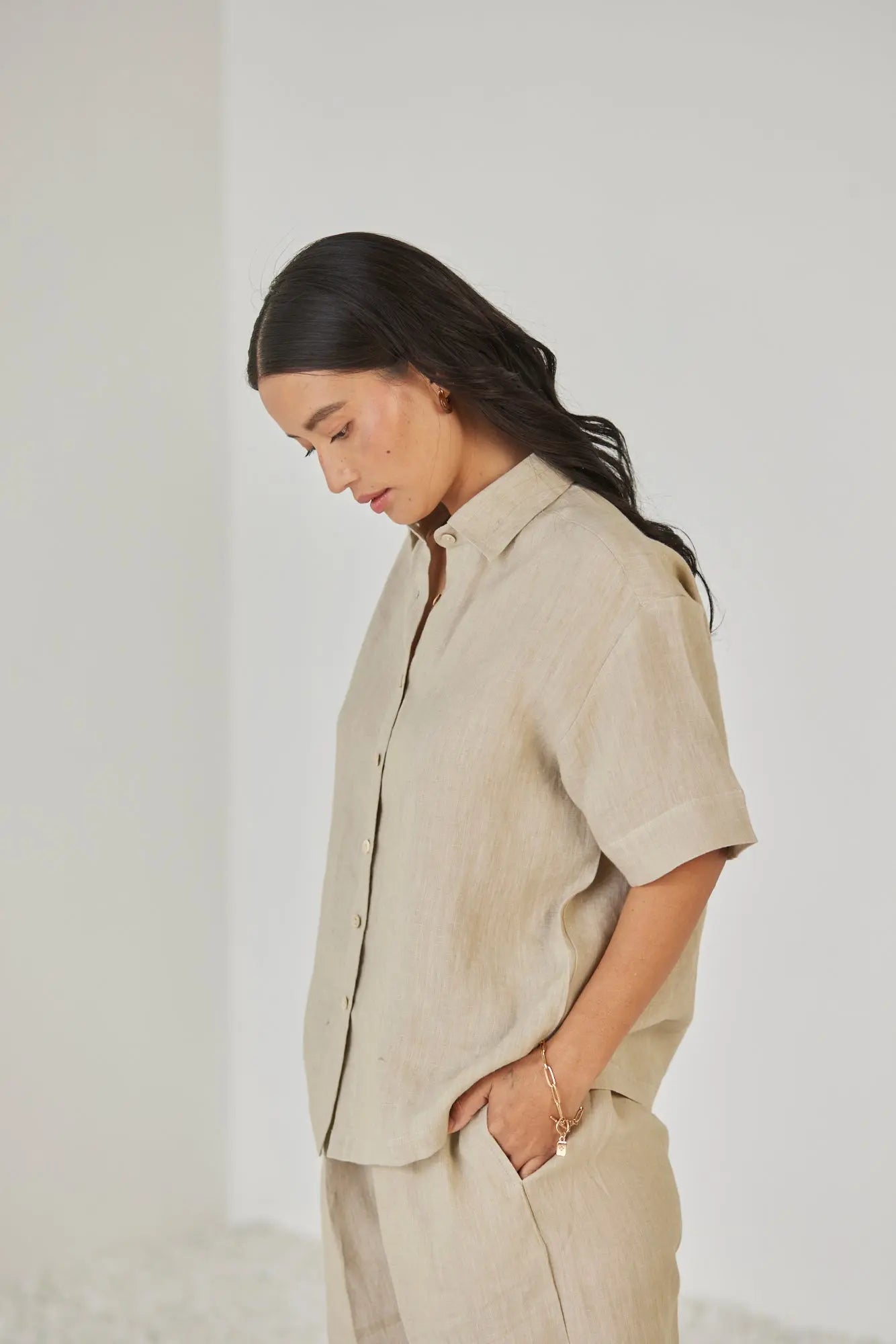 Oasis Linen Flax Co-ord Set SanctuaryLiving