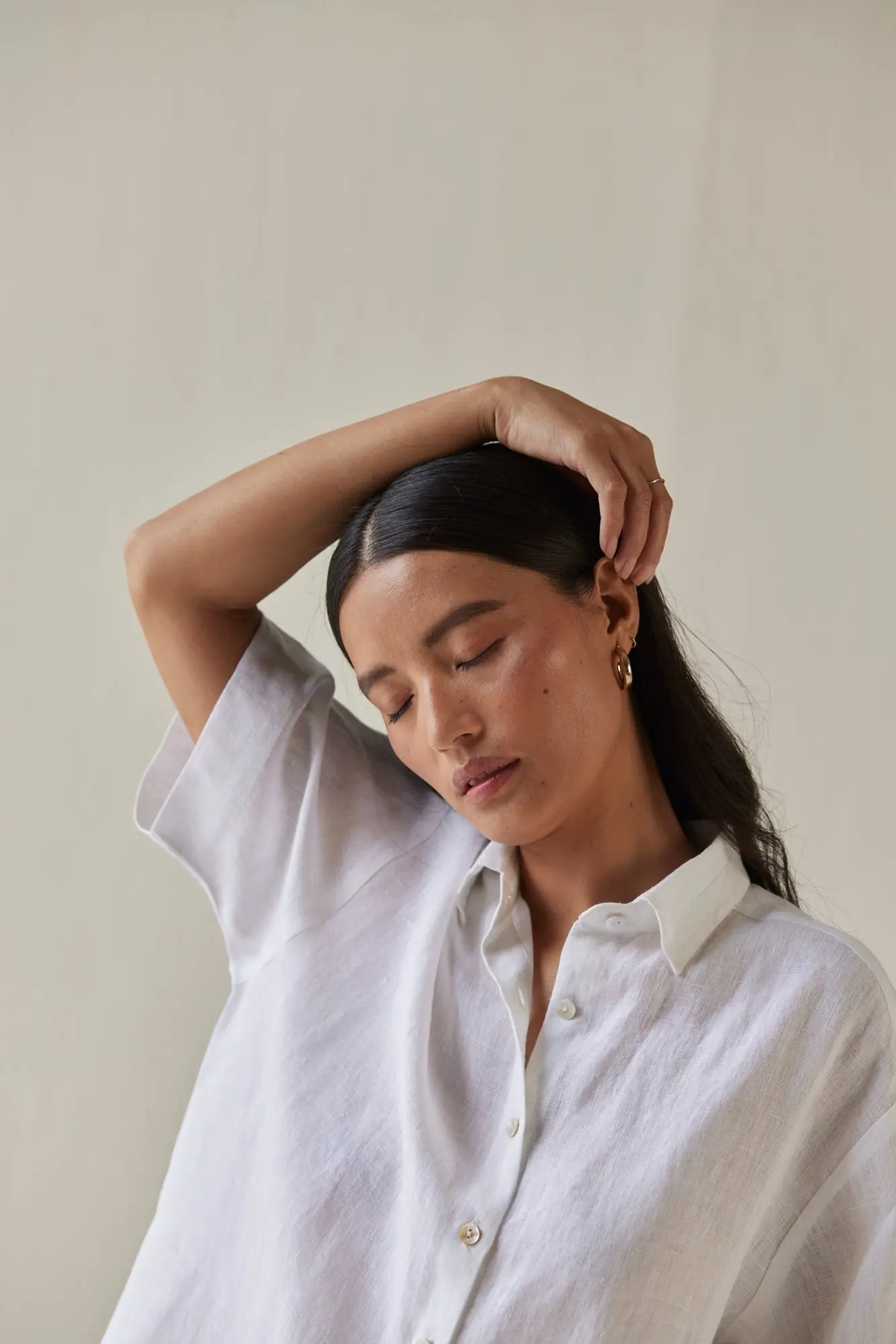 Oasis Linen White Shirt SanctuaryLiving