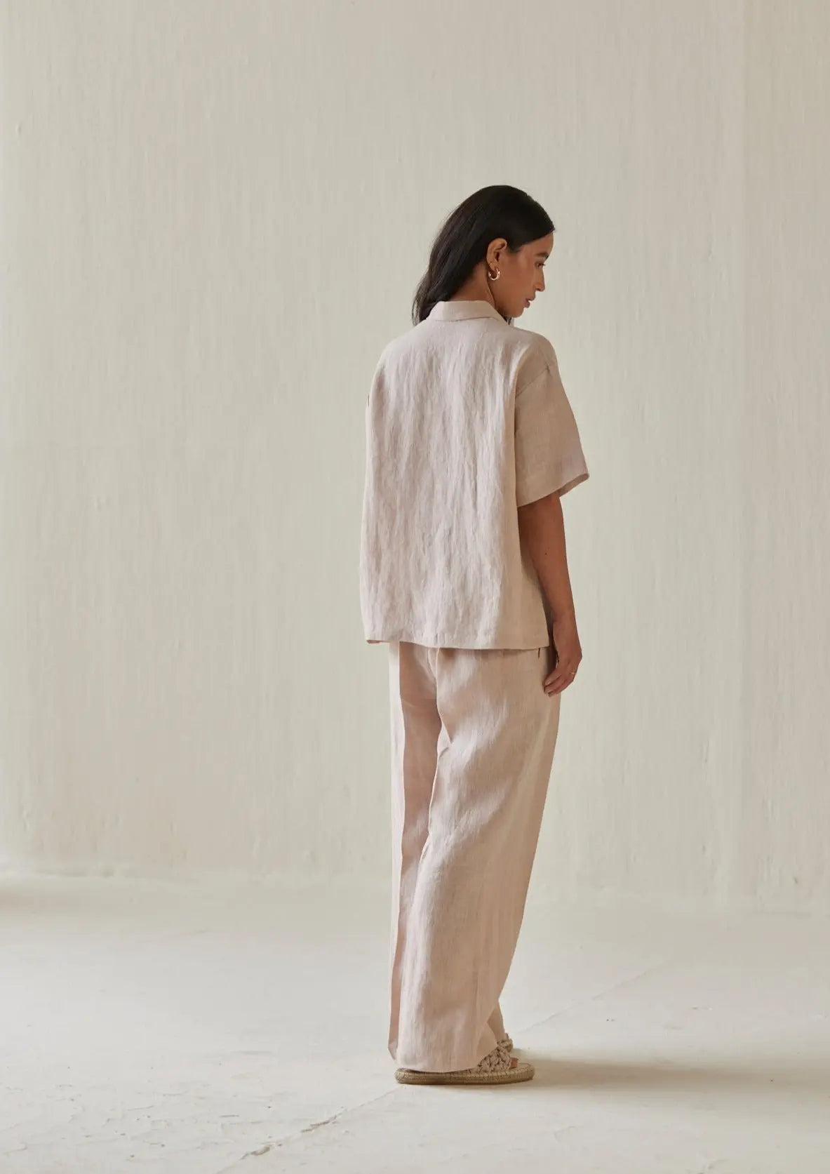 Oasis Linen Pink Pants SanctuaryLiving