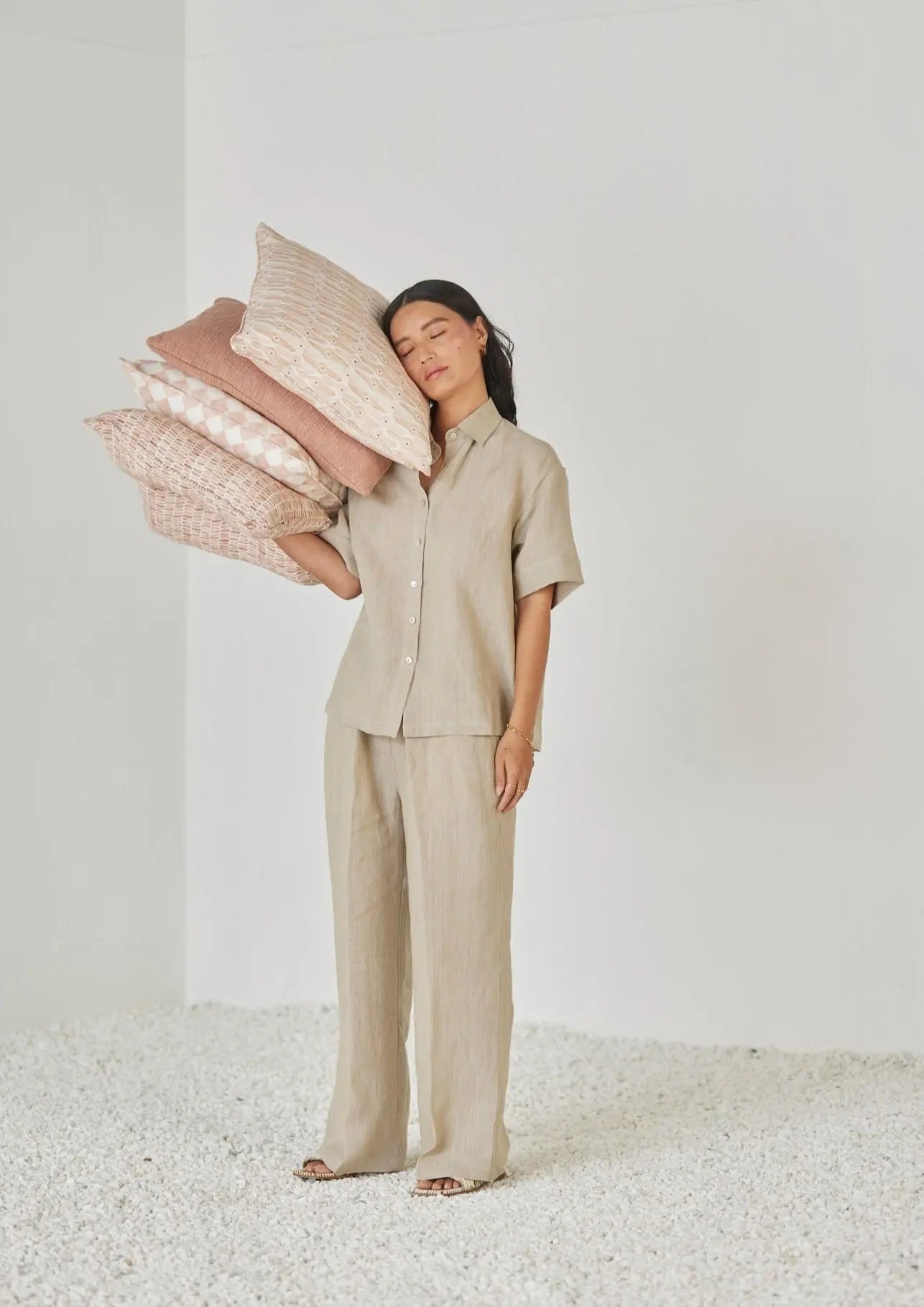 Oasis Linen Flax Pants SanctuaryLiving