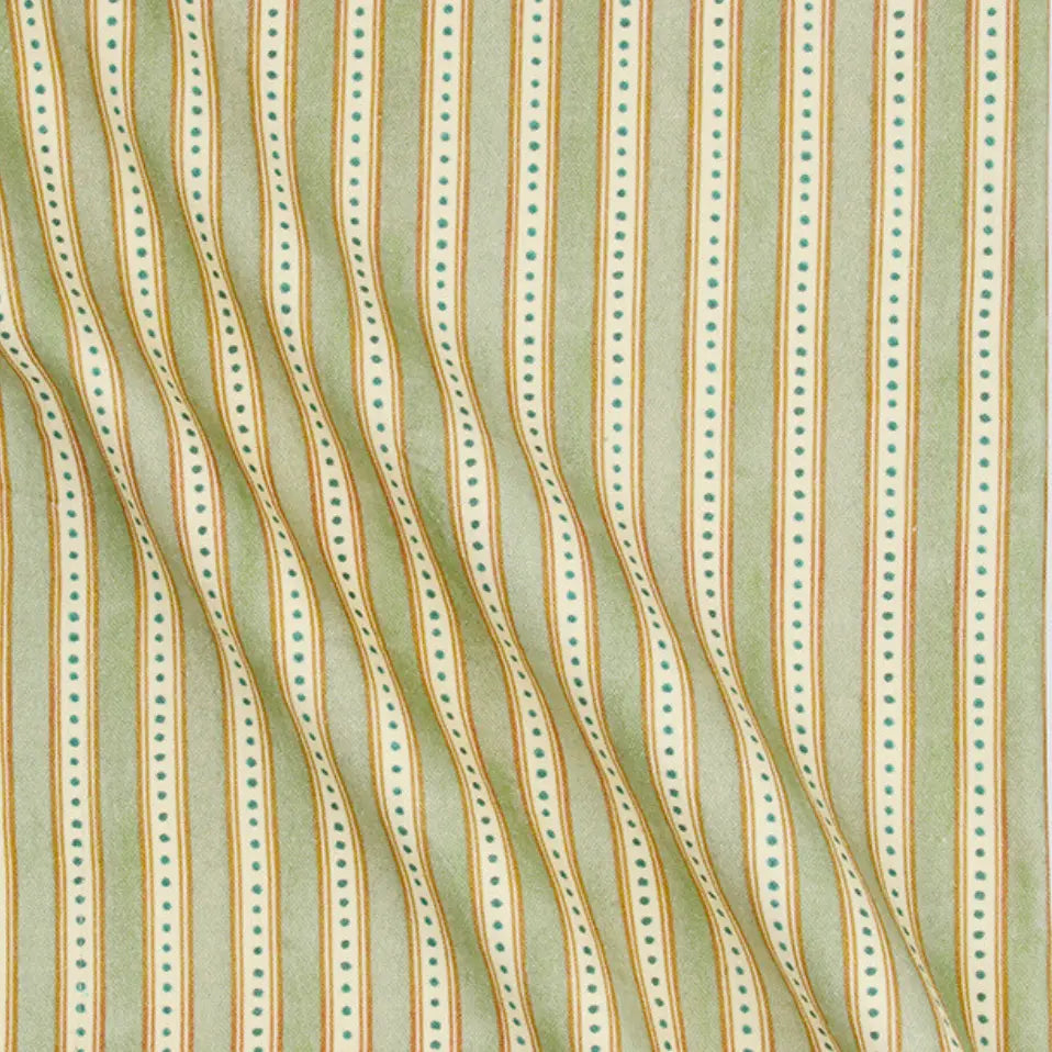 River Fern Printed Cotton Slub Fabric SanctuaryLiving