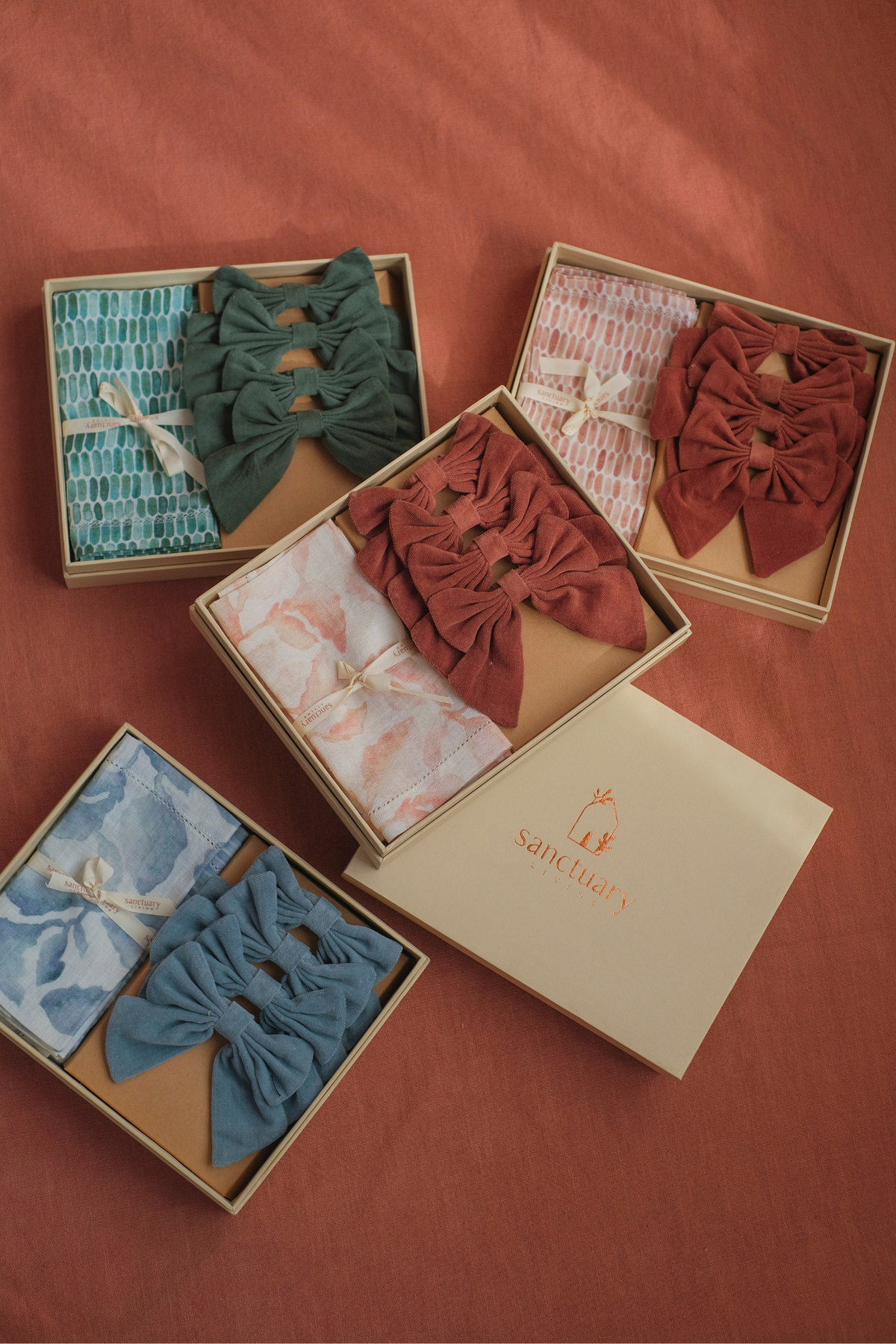 Speckle Spice Gift Box-Napkins & Napkin Rings SanctuaryLiving