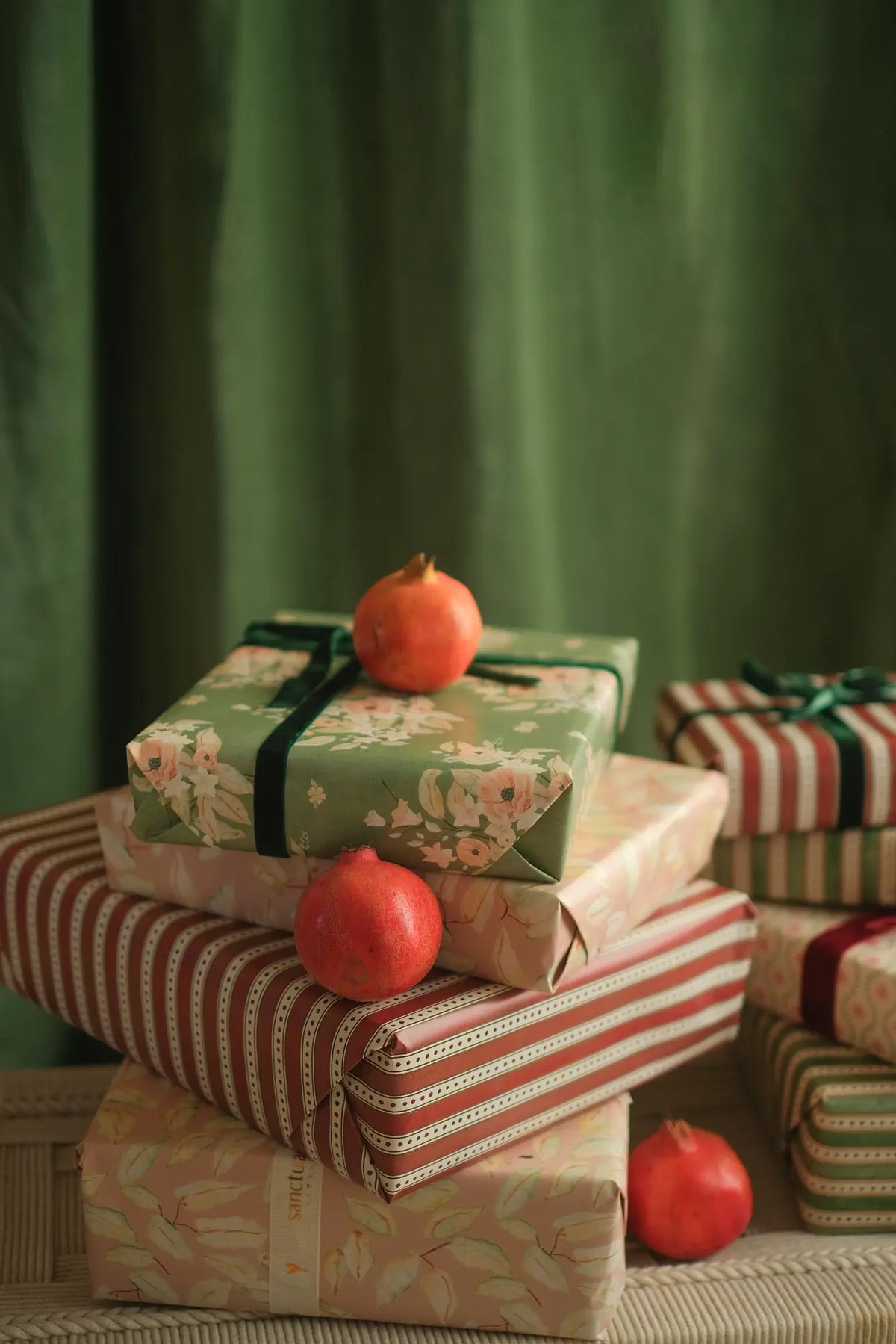 Rosabelle Ochre Gift Set-Runner & Napkins SanctuaryLiving