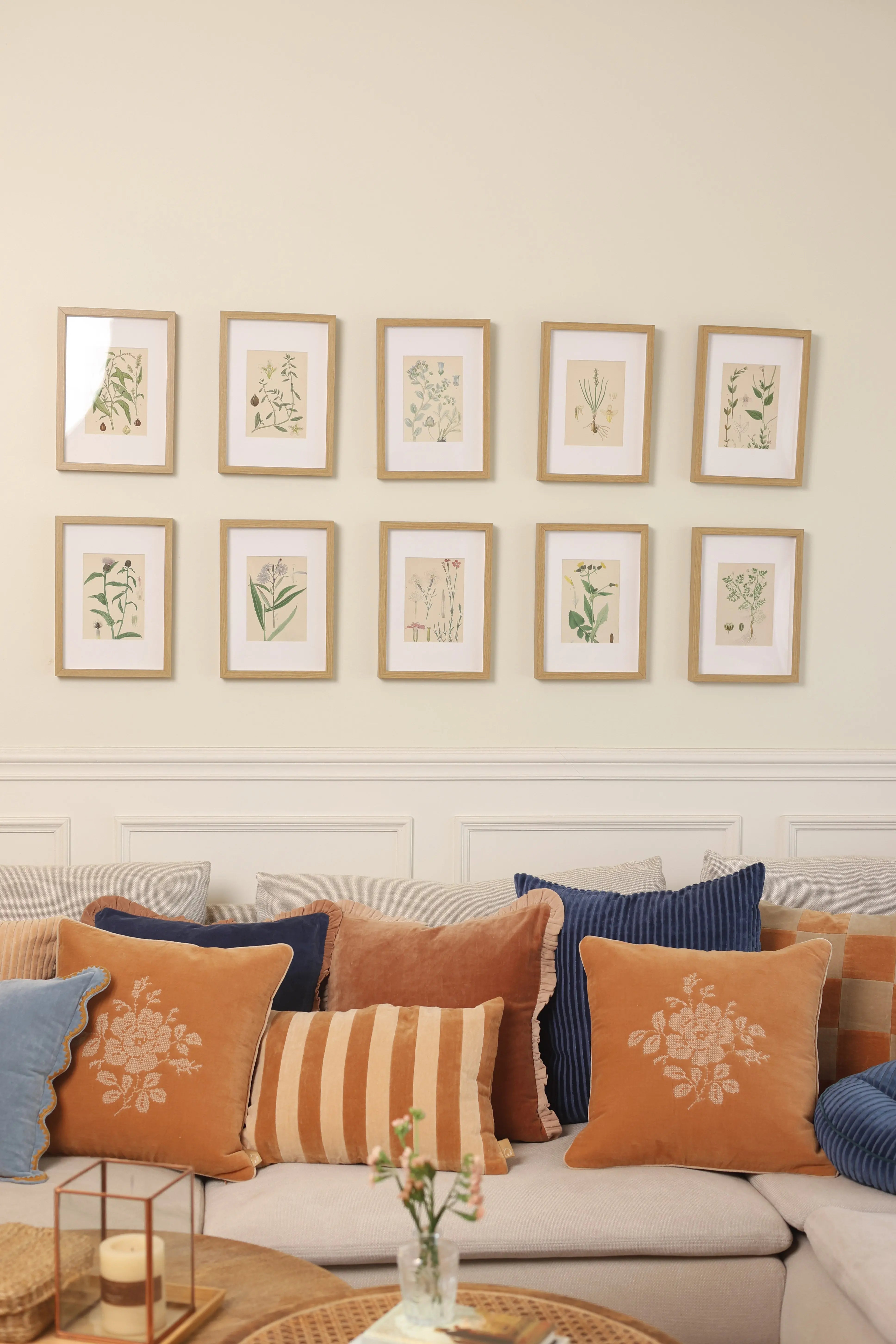 Jasper Ruffle Spice Cushion Cover SanctuaryLiving