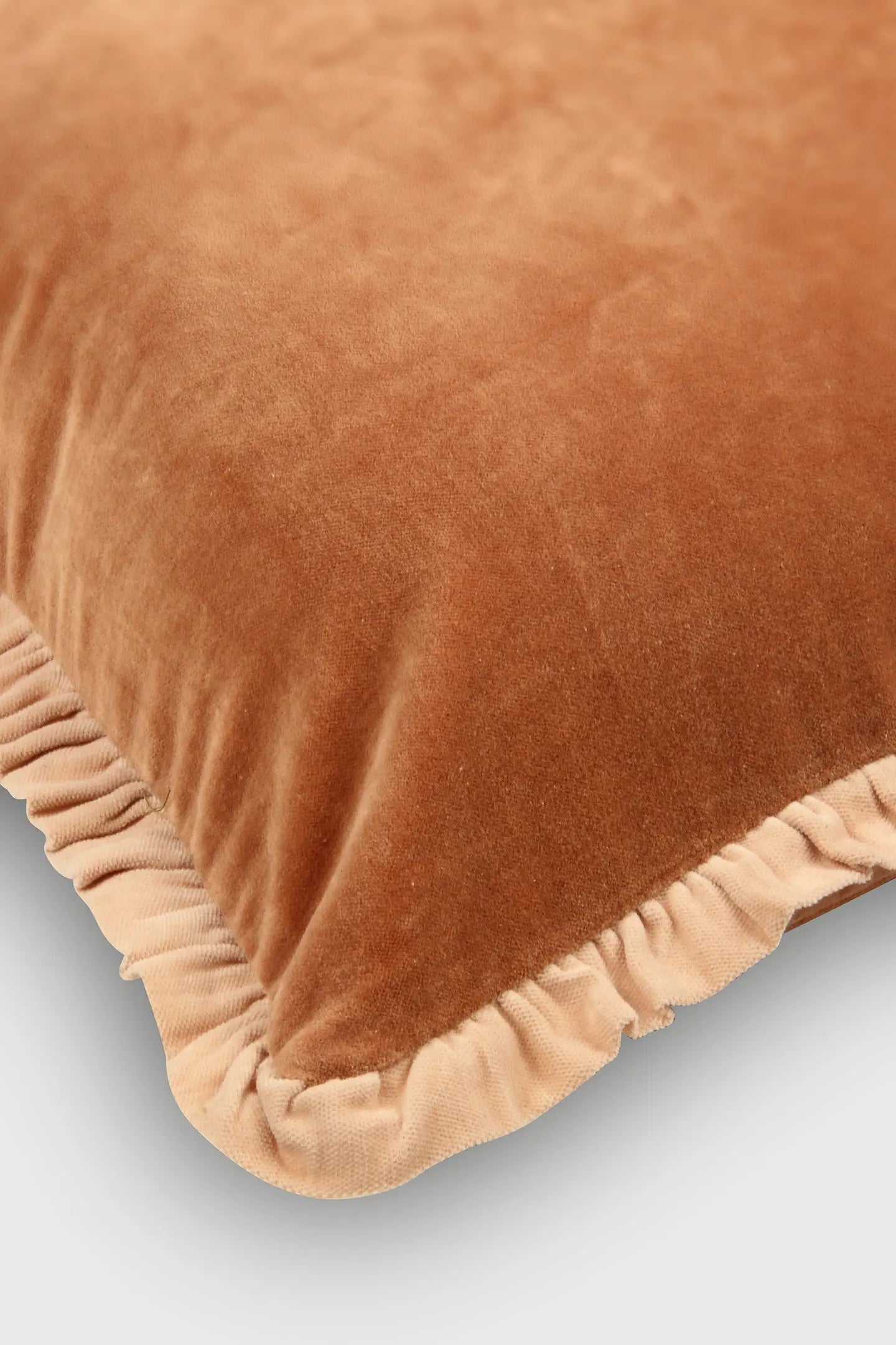 Jasper Ruffle Spice Cushion Cover SanctuaryLiving