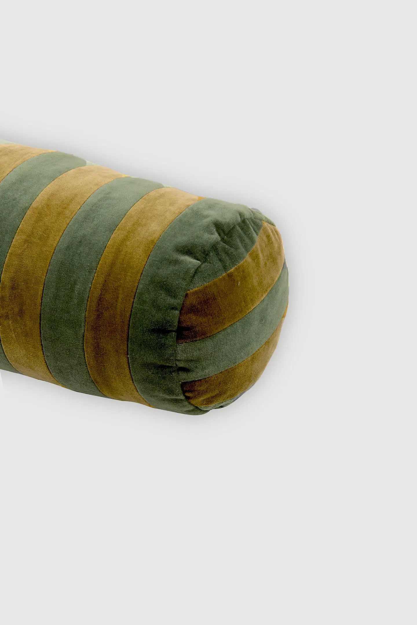 Holly Eucalyptus Striped Bolster Cover SanctuaryLiving