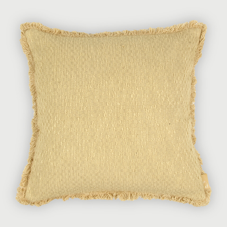 Reed Sand Slub Cushion Cover