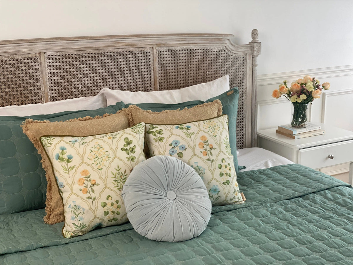 Reed Sand Slub Cushion Cover SanctuaryLiving