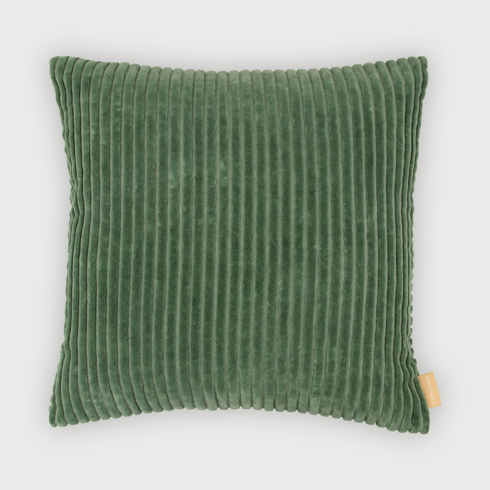 Luna Eucalyptus Velvet Cushion Cover