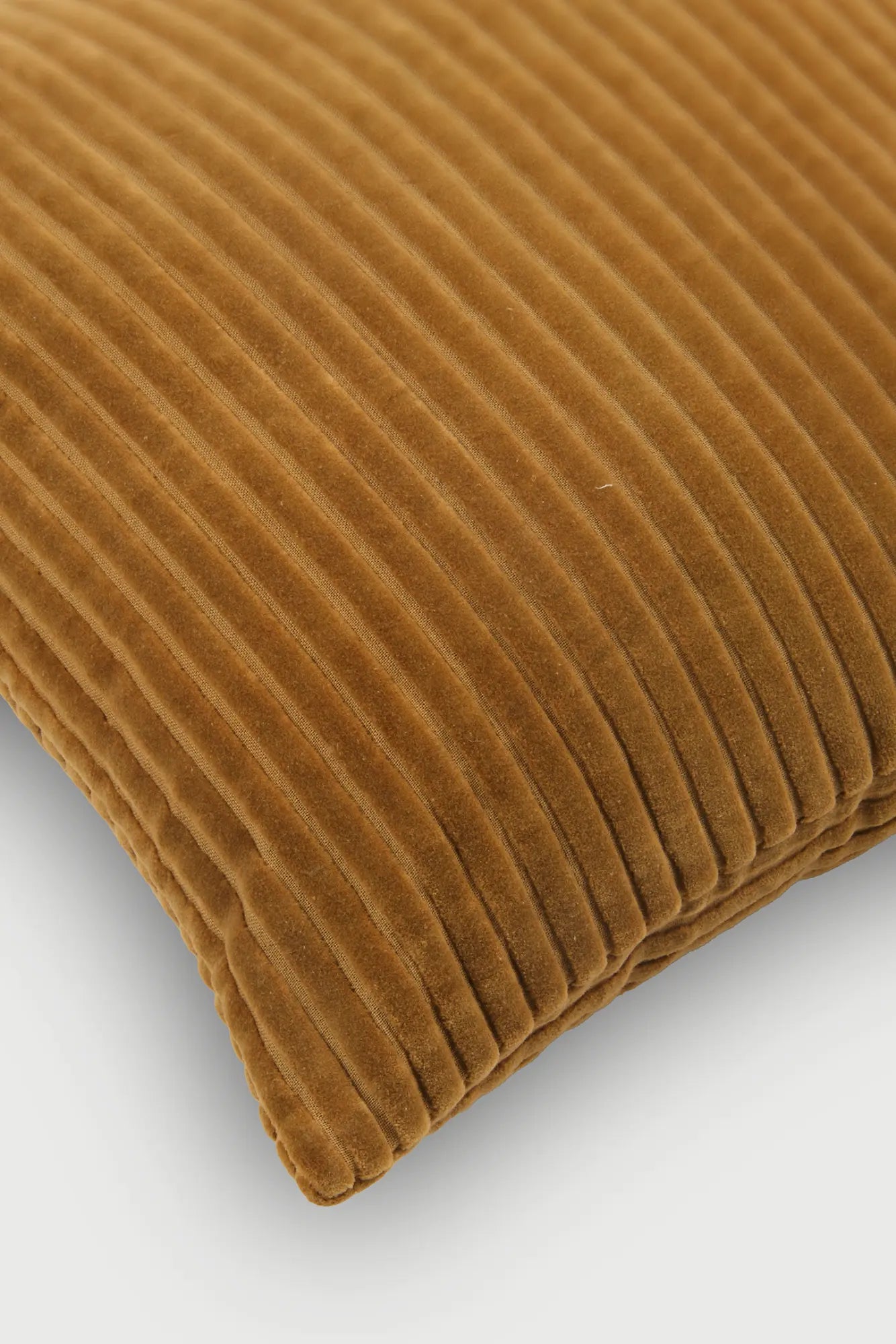 Luna Tan Brown Velvet Oblong Cushion Cover SanctuaryLiving