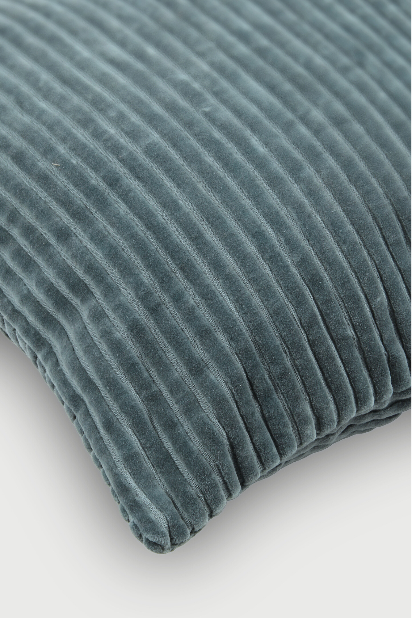 Luna Teal Velvet Oblong Cushion Cover