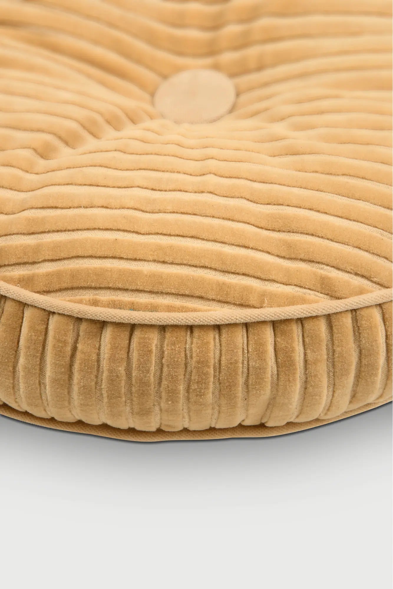 Luna Sunset Velvet Round Cushion SanctuaryLiving