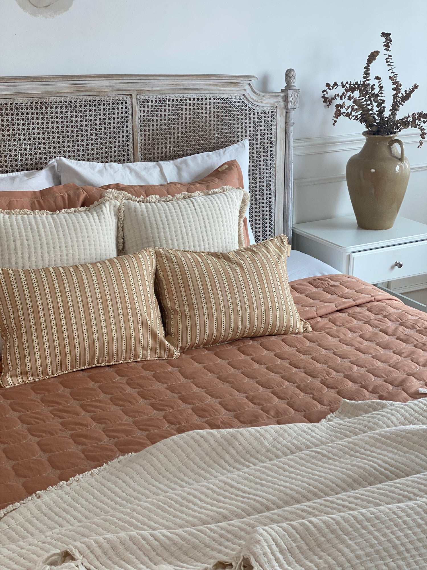 Trail Blush Cotton Throw