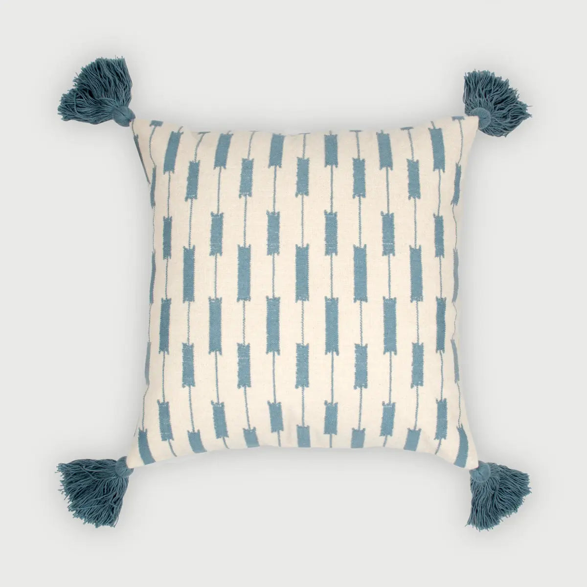 Iris Teal Cushion Cover SanctuaryLiving
