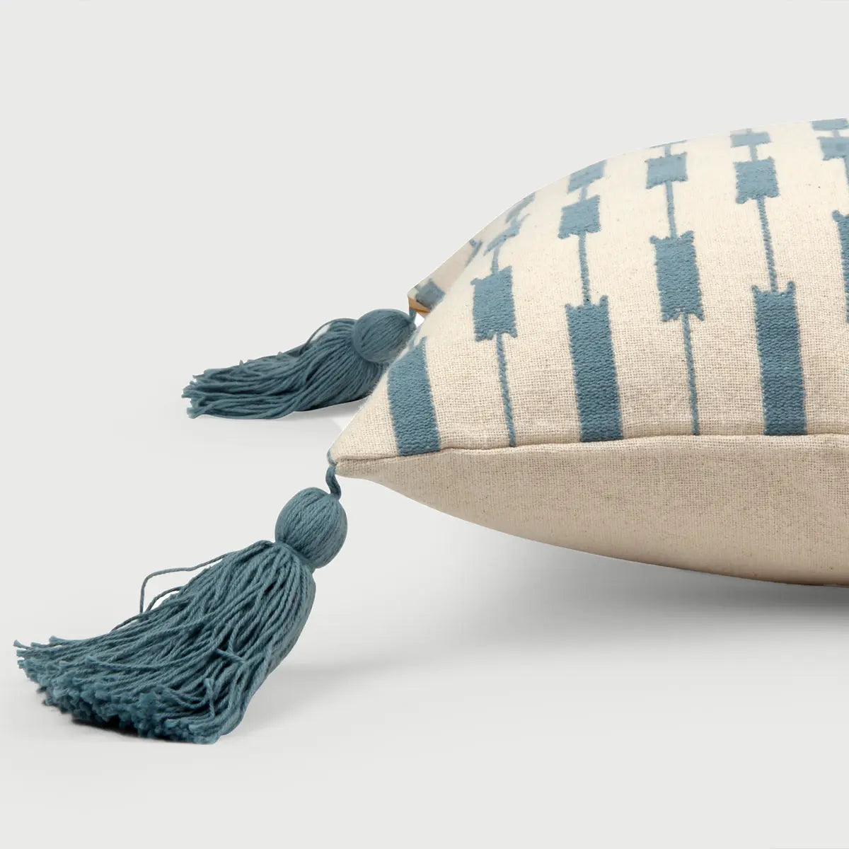 Iris Teal Cushion Cover SanctuaryLiving