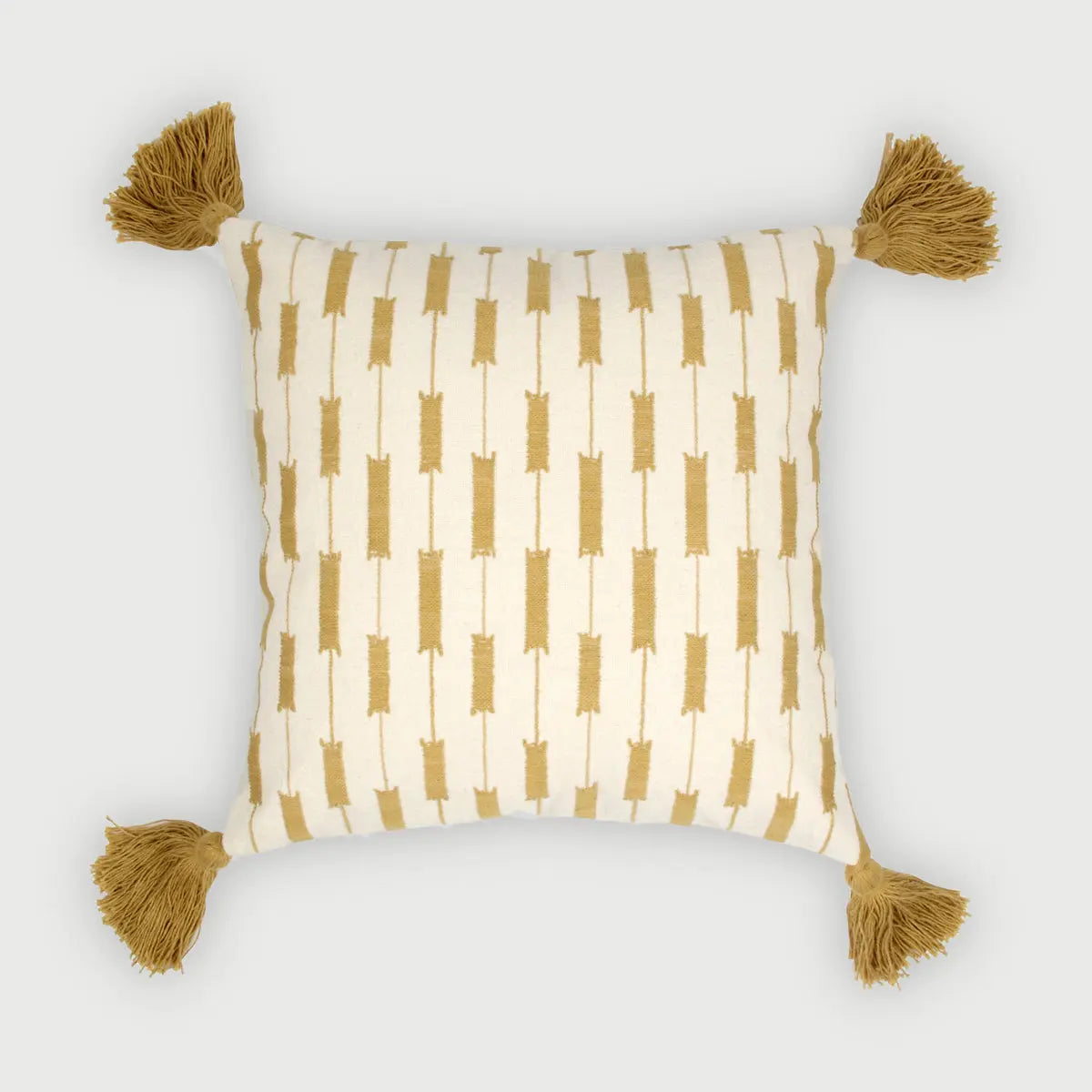 Iris Ochre Cushion Cover SanctuaryLiving