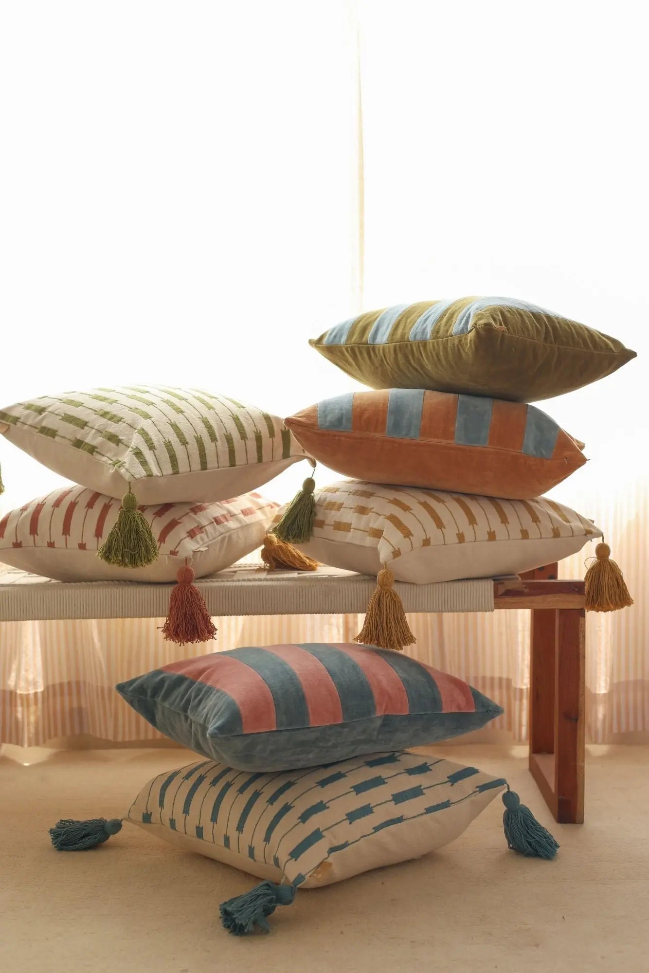 Iris Spice Cushion Cover SanctuaryLiving