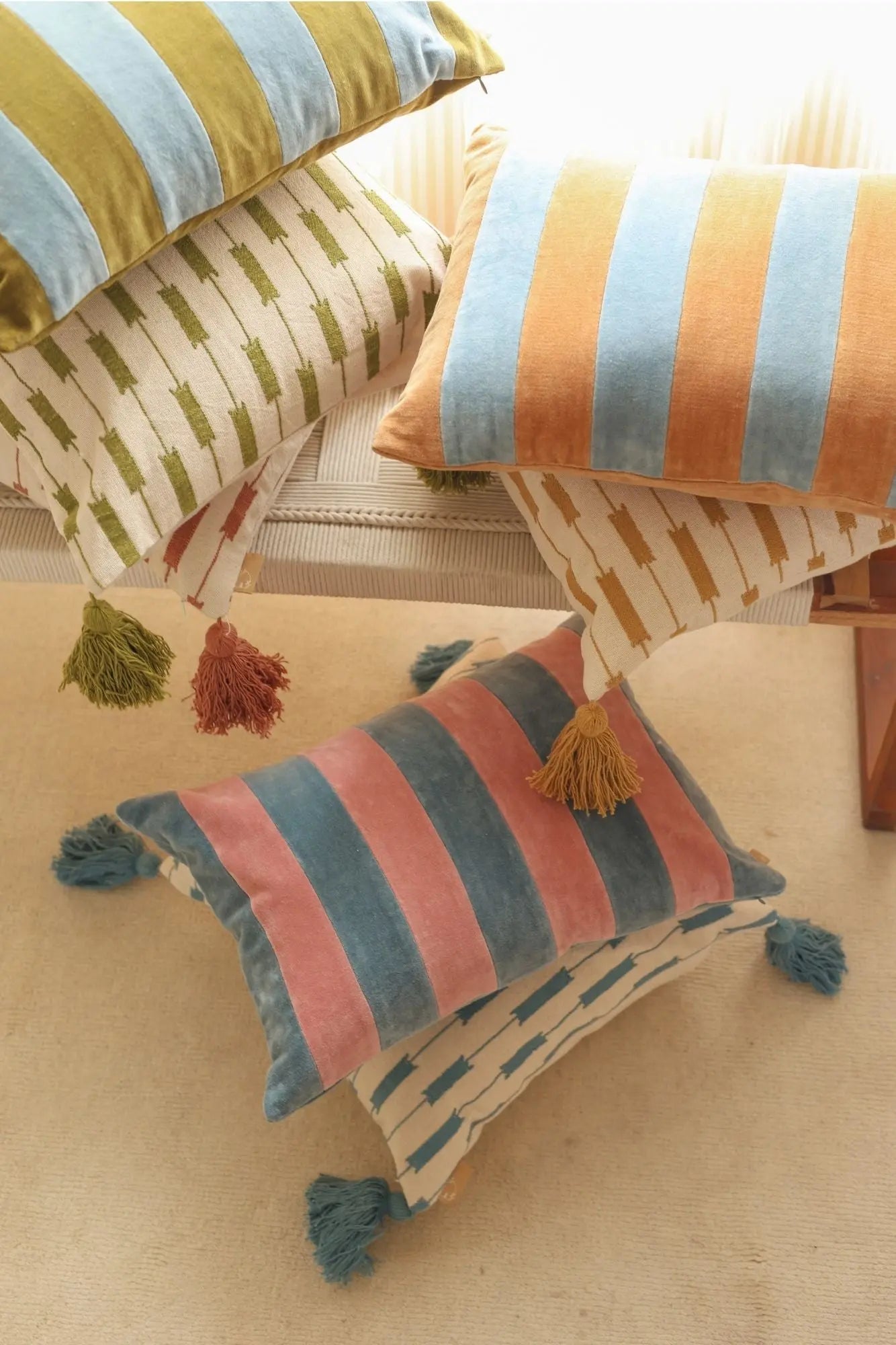 Iris Spice Cushion Cover SanctuaryLiving