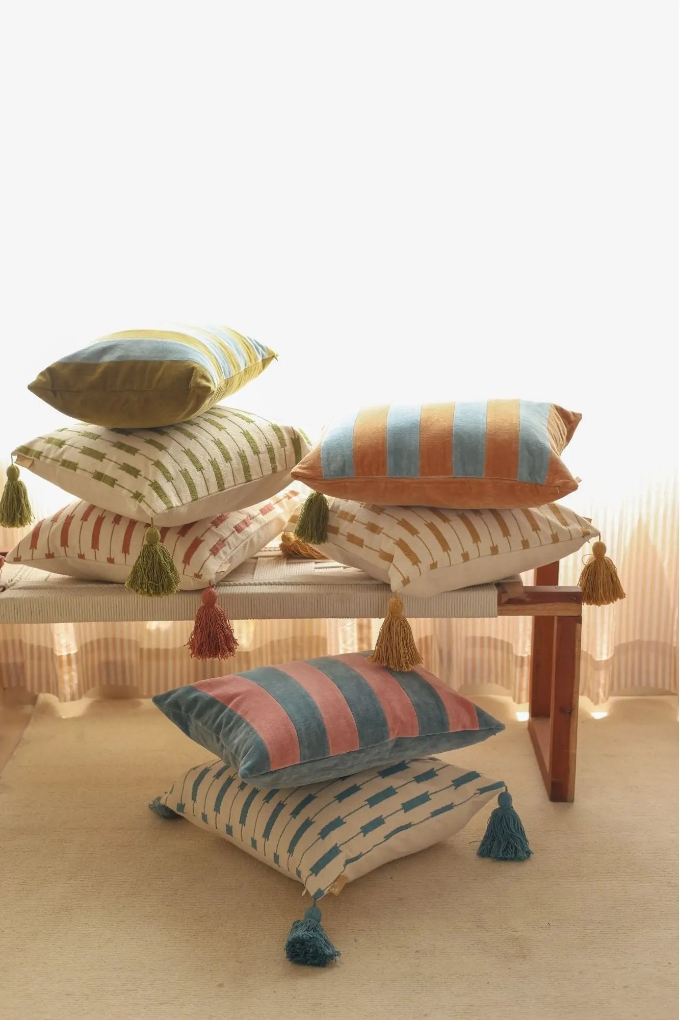 Iris Olive Cushion Cover SanctuaryLiving