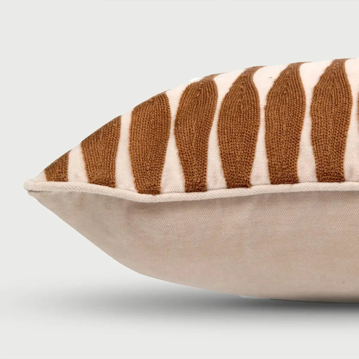 Ripple Spice Oblong Cushion Cover SanctuaryLiving