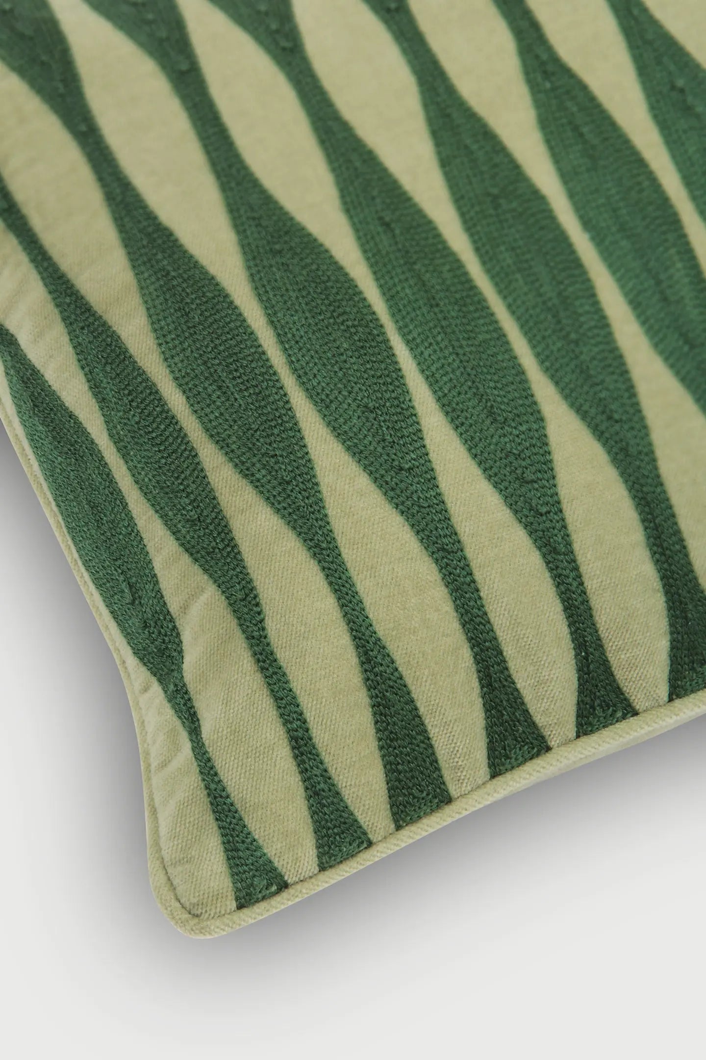 Ripple Eucalyptus Oblong Cushion Cover SanctuaryLiving