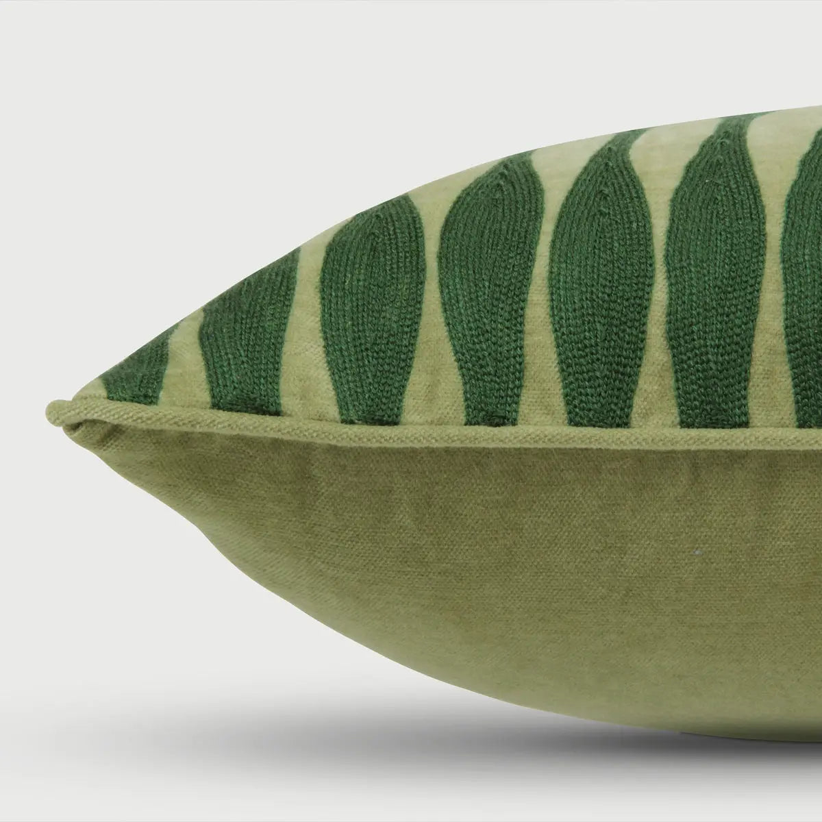 Ripple Eucalyptus Oblong Cushion Cover SanctuaryLiving