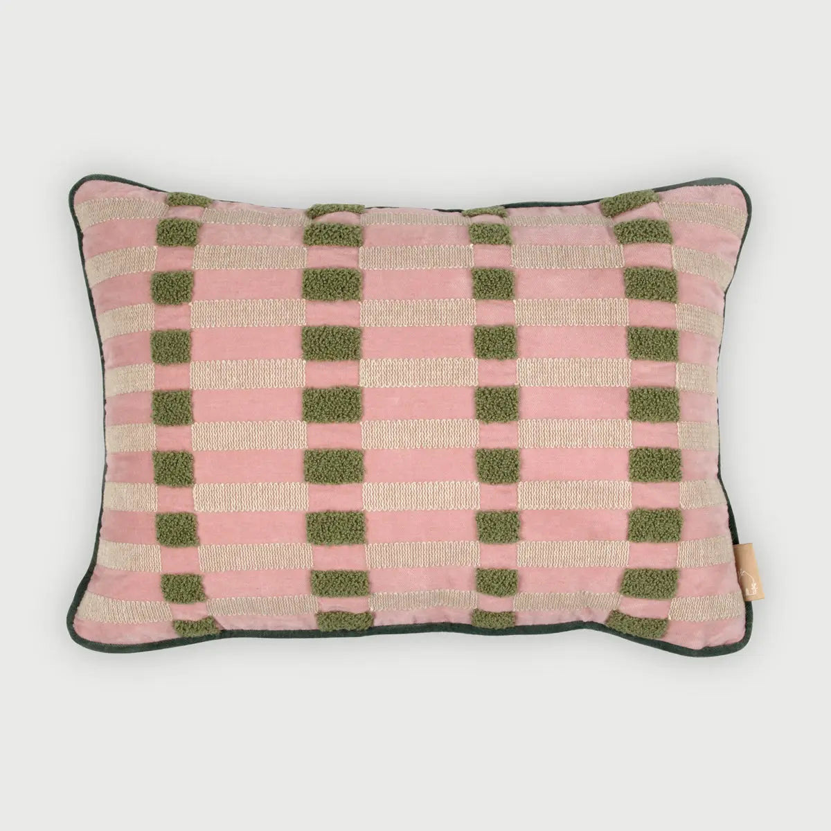 Pine Rose Oblong Cushion Cover SanctuaryLiving