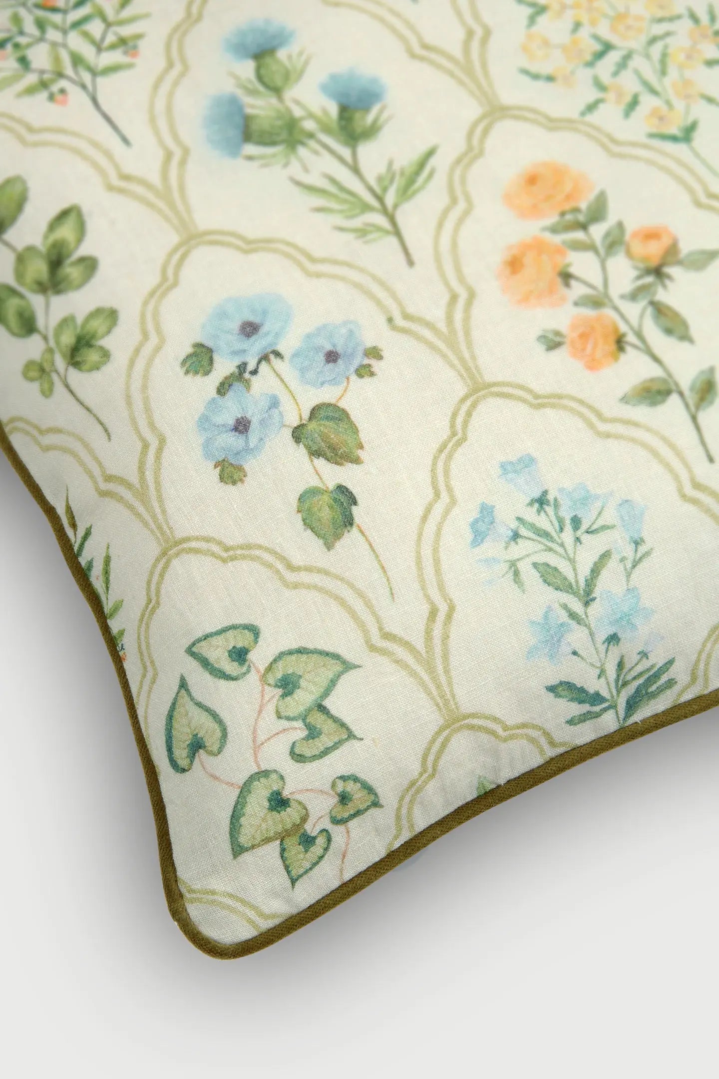 Eden Peach Linen Cushion Cover SanctuaryLiving