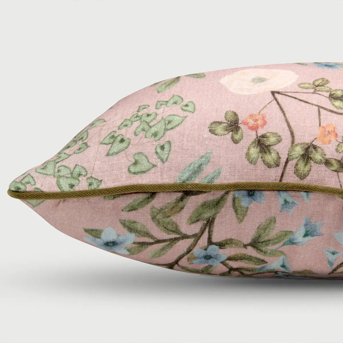 Valley Rose Linen Cushion Cover SanctuaryLiving