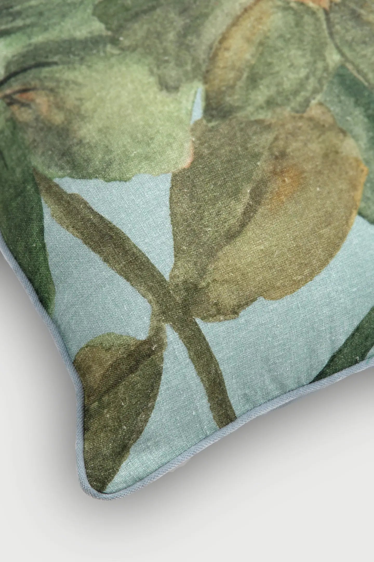 Wildflower Eucalyptus Linen Oblong Cushion Cover SanctuaryLiving