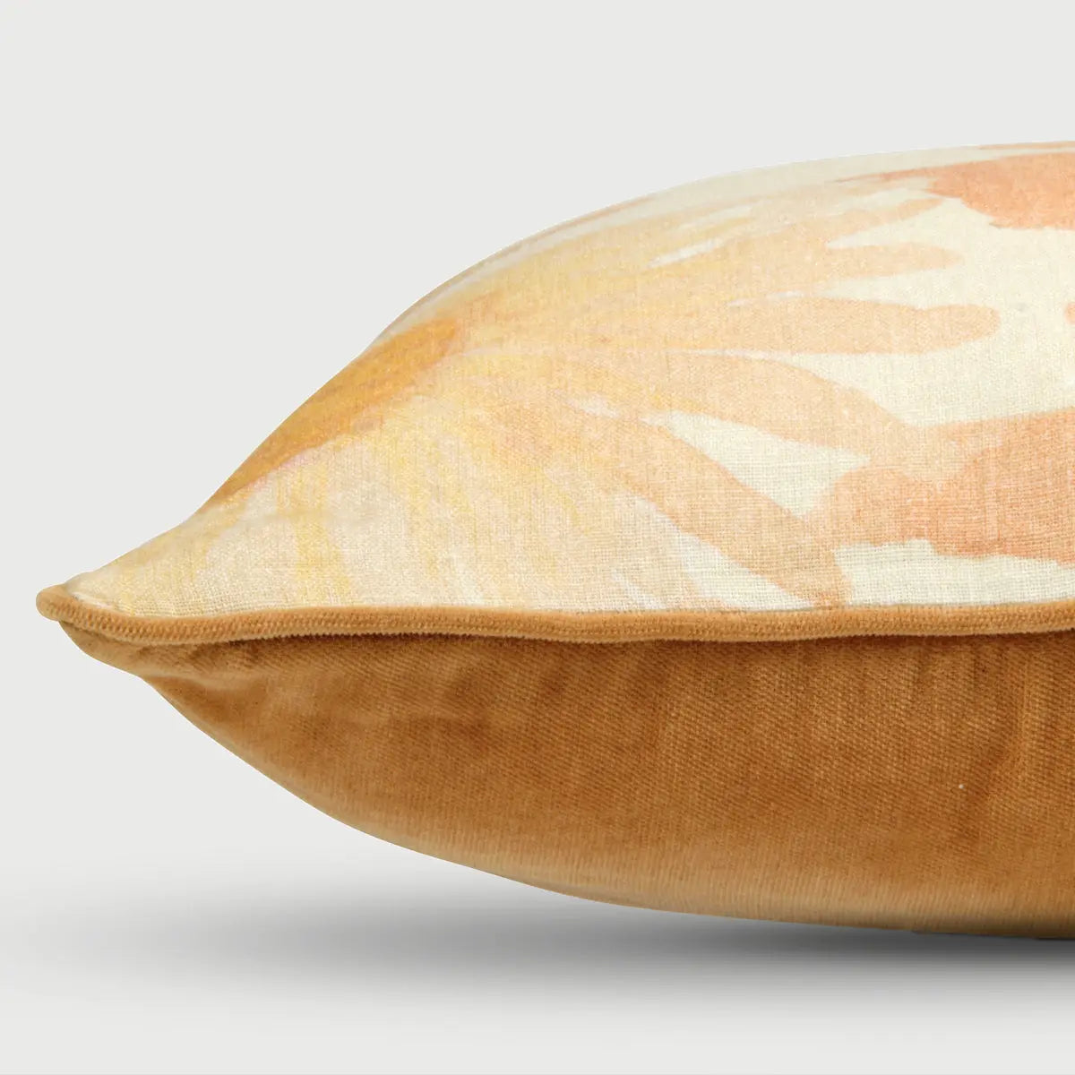 Wildflower Apricot Linen Cushion Cover SanctuaryLiving