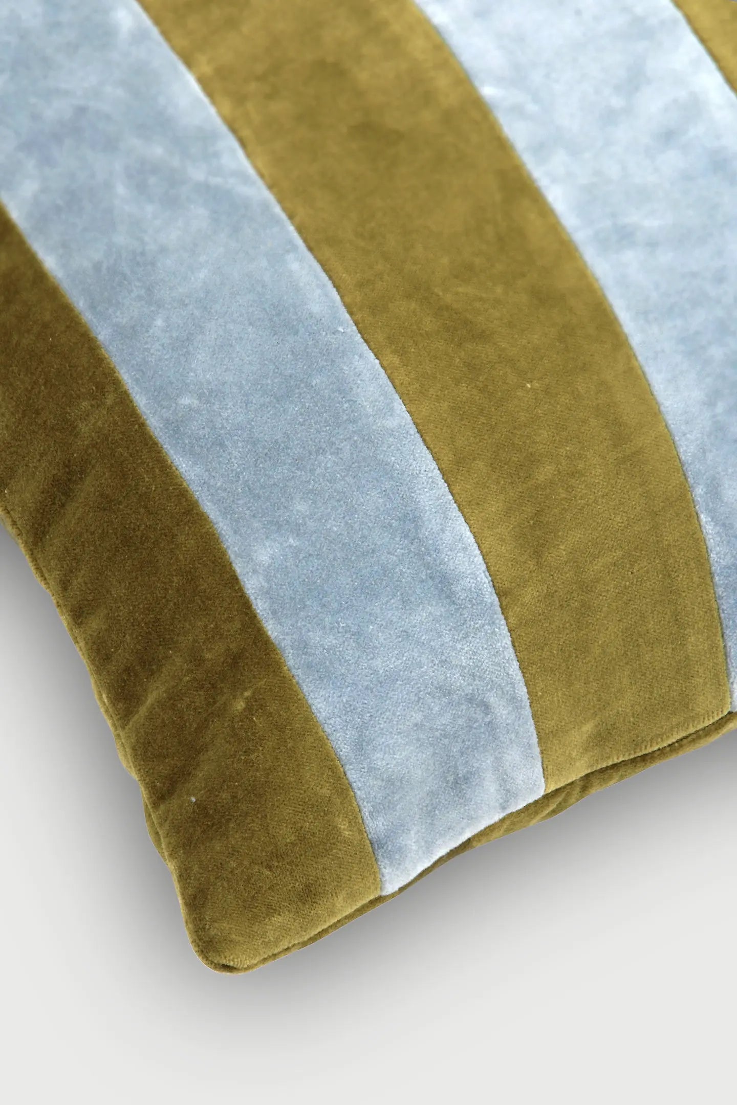 Willow Olive Striped Oblong Cushion Cover SanctuaryLiving