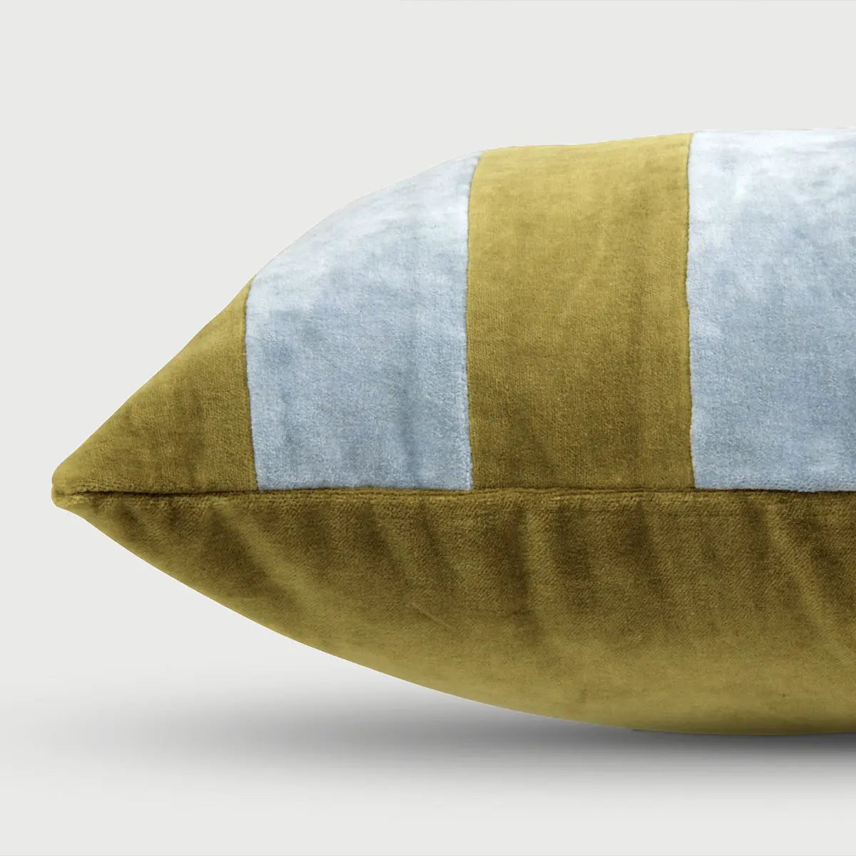 Willow Olive Striped Oblong Cushion Cover SanctuaryLiving