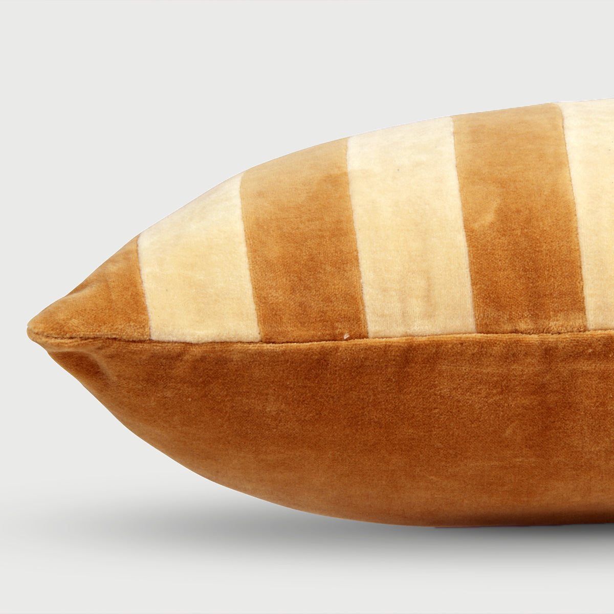 Holly Melon Striped Oblong Cushion Cover