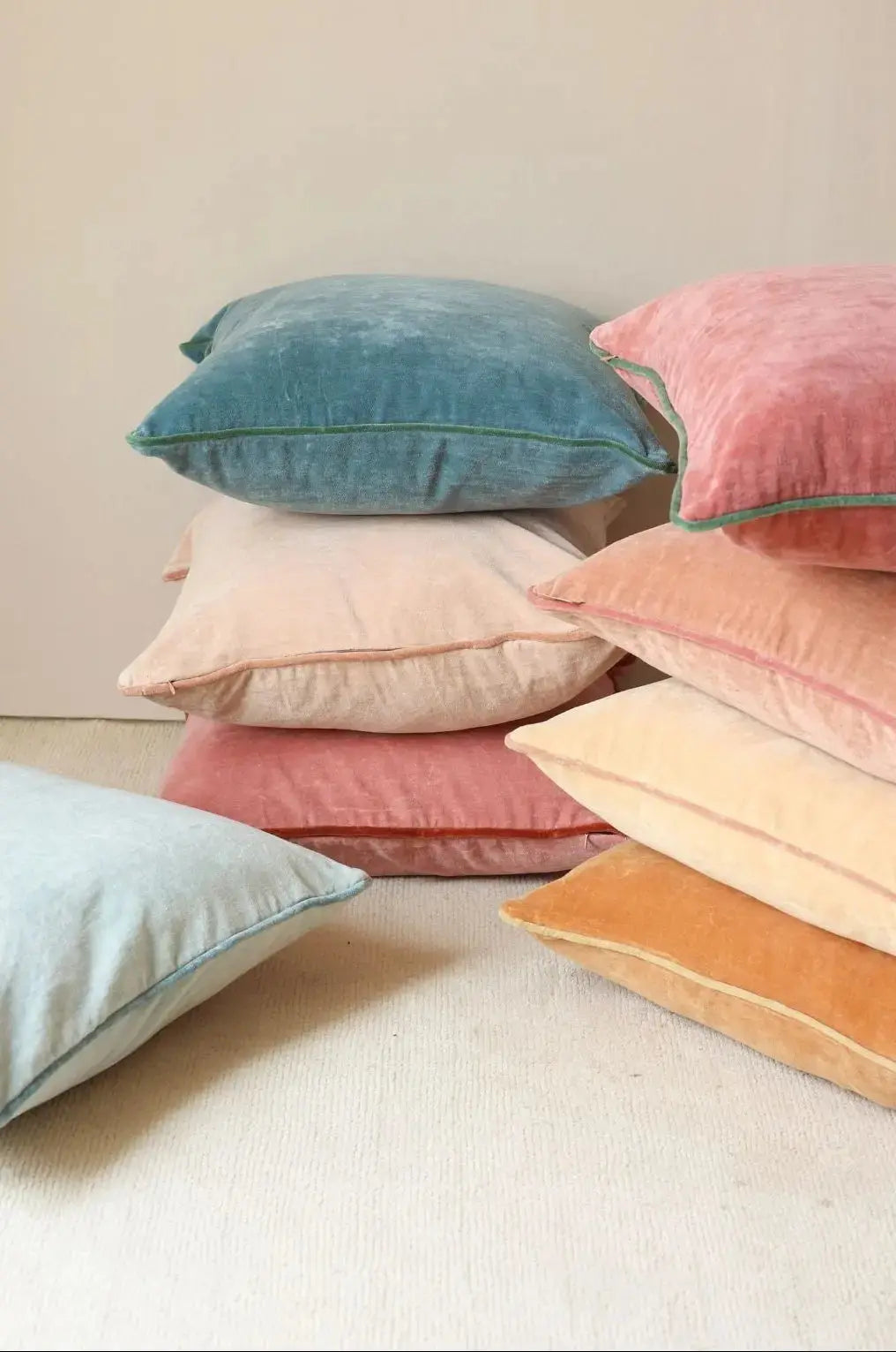 Glow Raspberry Velvet Cushion Cover SanctuaryLiving