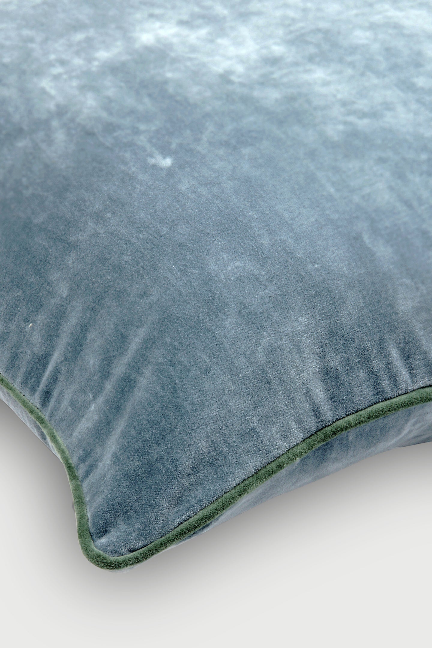 Glow Teal Velvet Cushion Cover