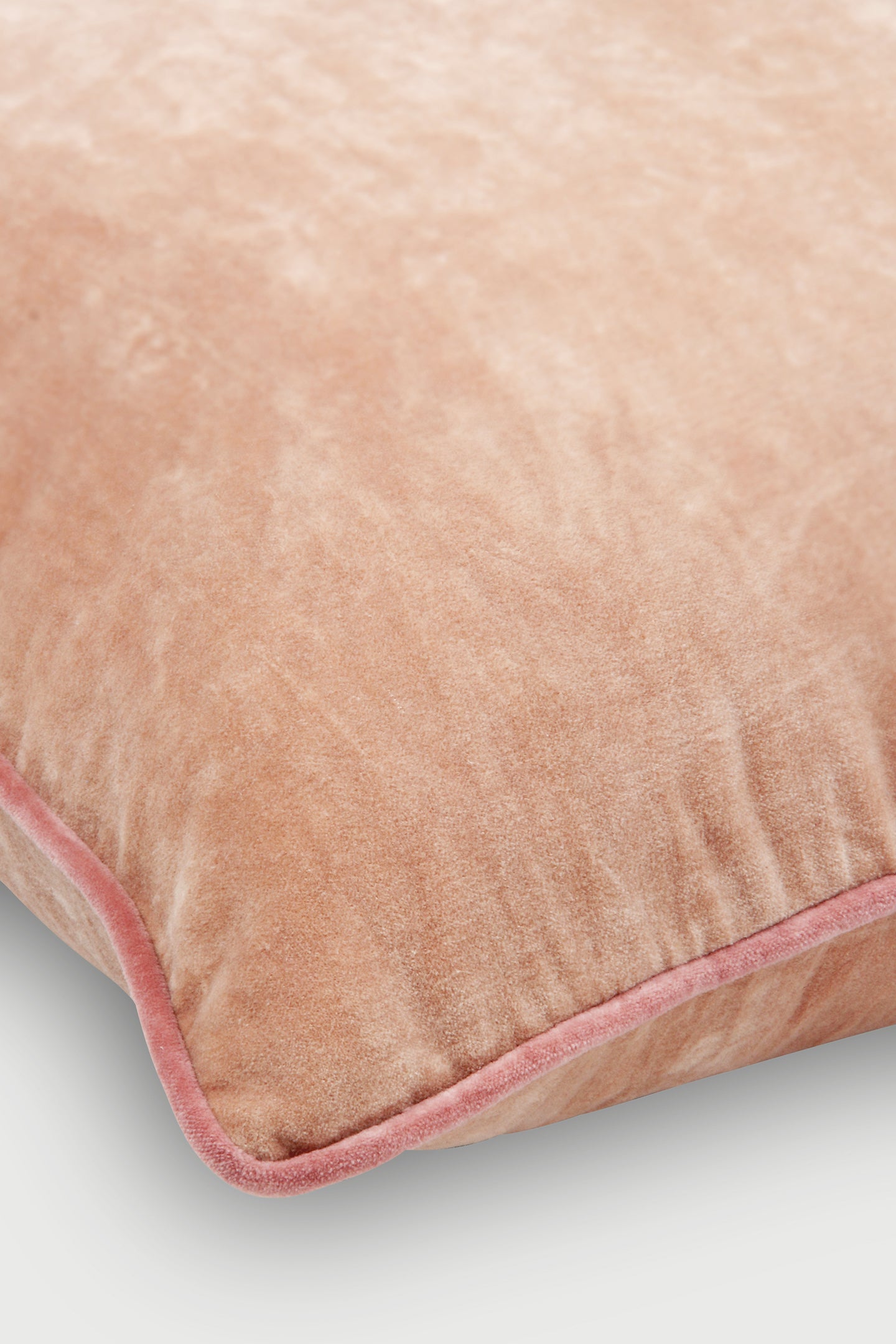 Glow Apricot Velvet Cushion Cover