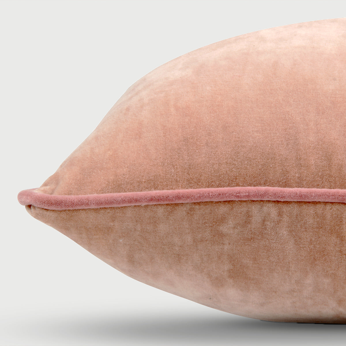 Glow Apricot Velvet Cushion Cover